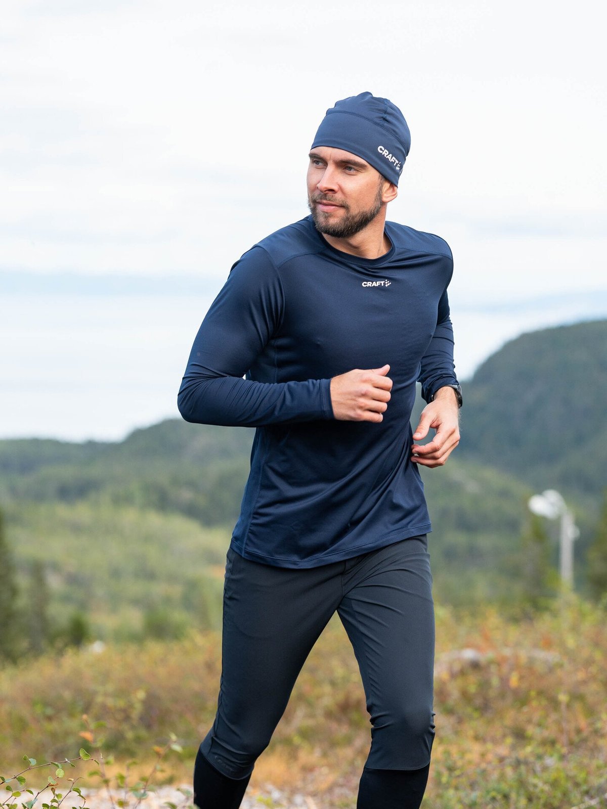 Craft Advance Essence Long Sleeve Tee 2 Blaze