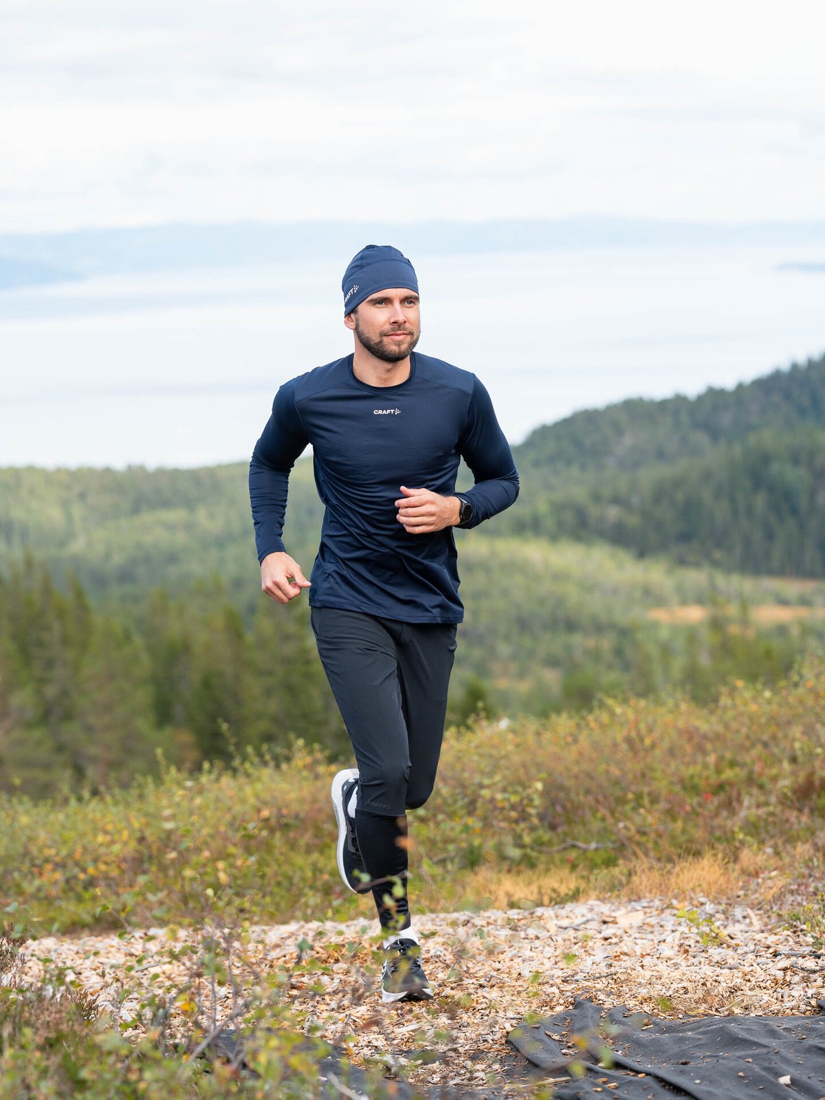 Craft Advance Essence Long Sleeve Tee 2 Blaze