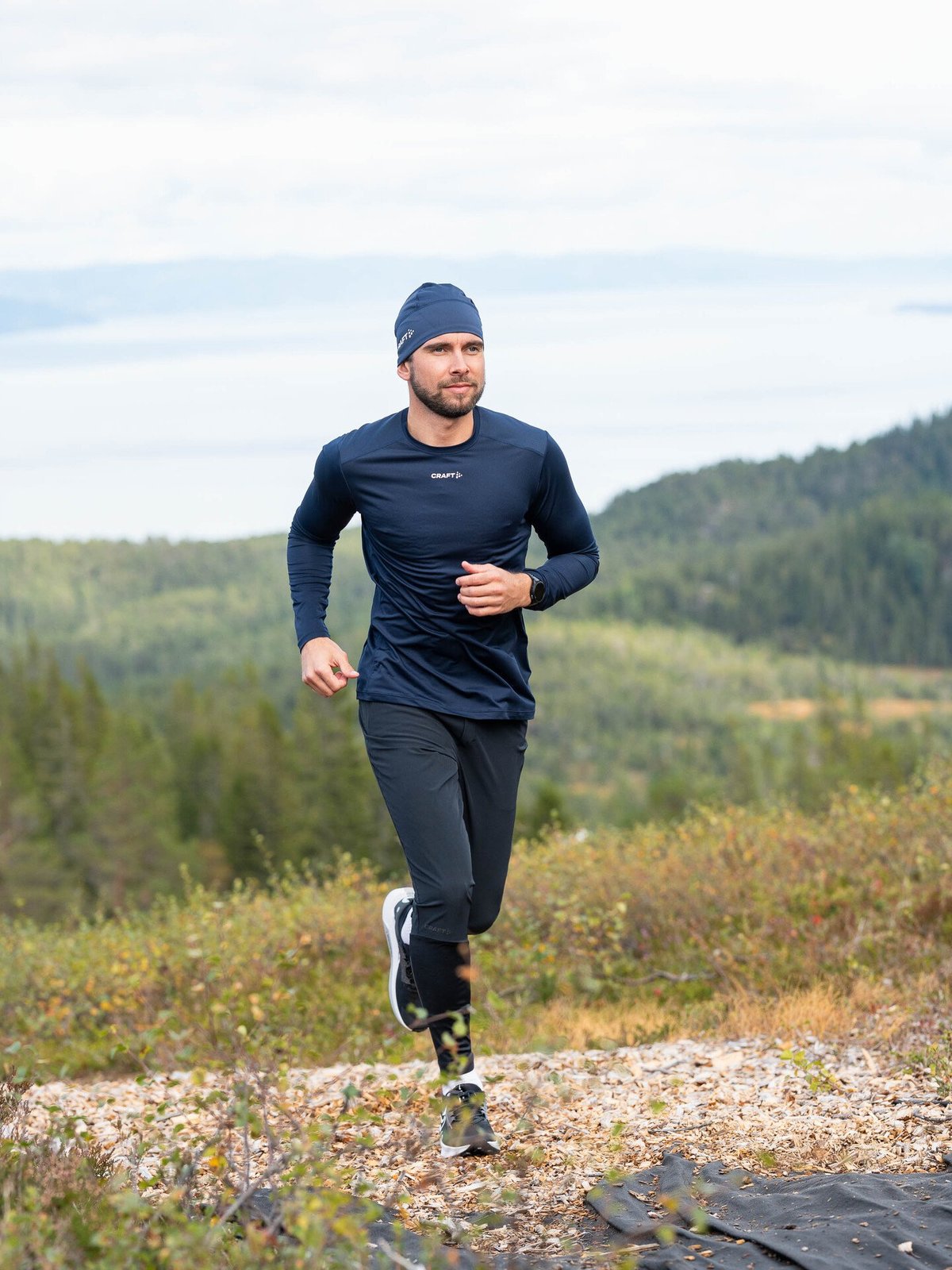 Craft Advance Essence Long Sleeve Tee 2 Blaze