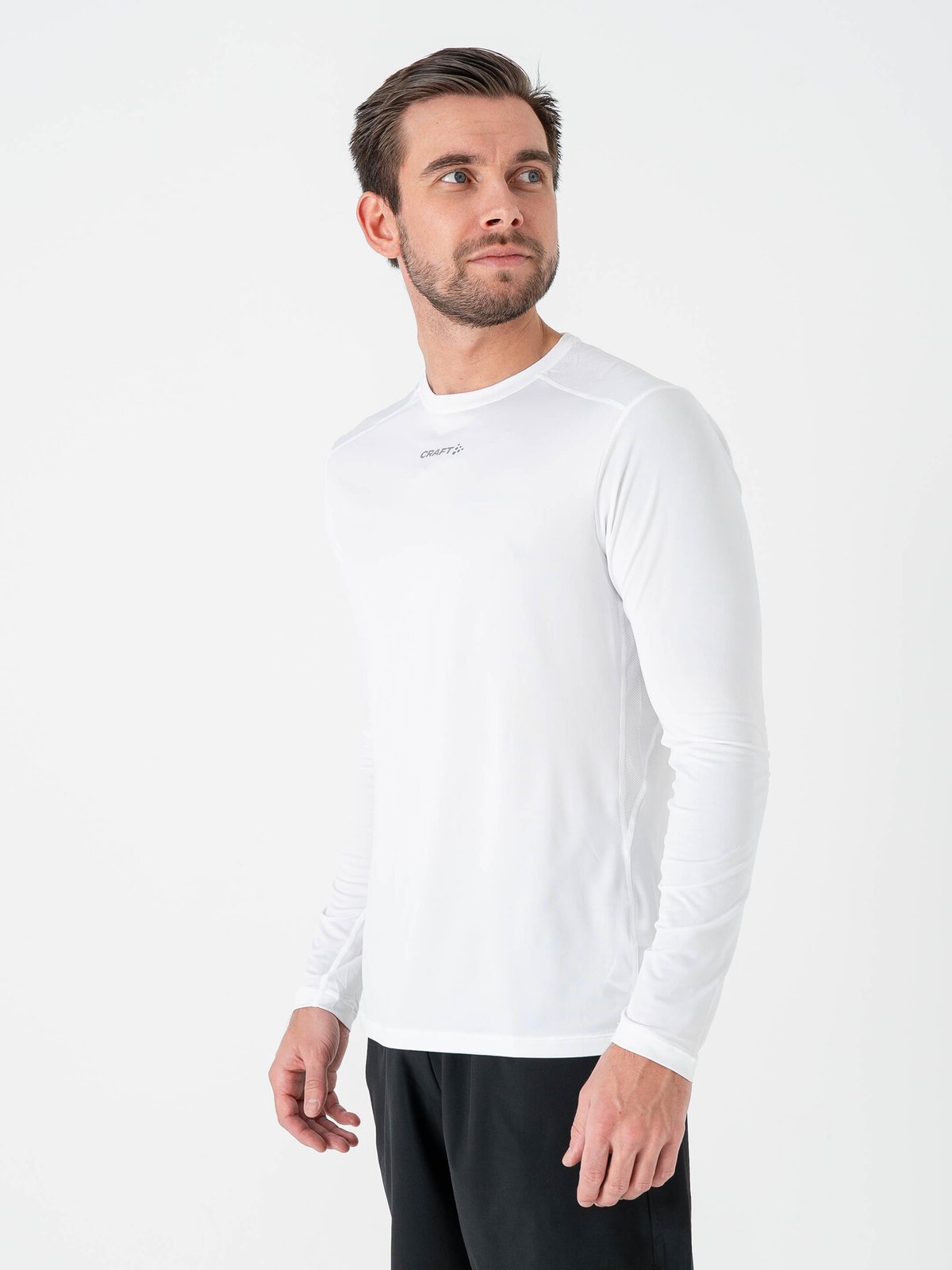 Craft Advance Essence Long Sleeve Tee 2 White