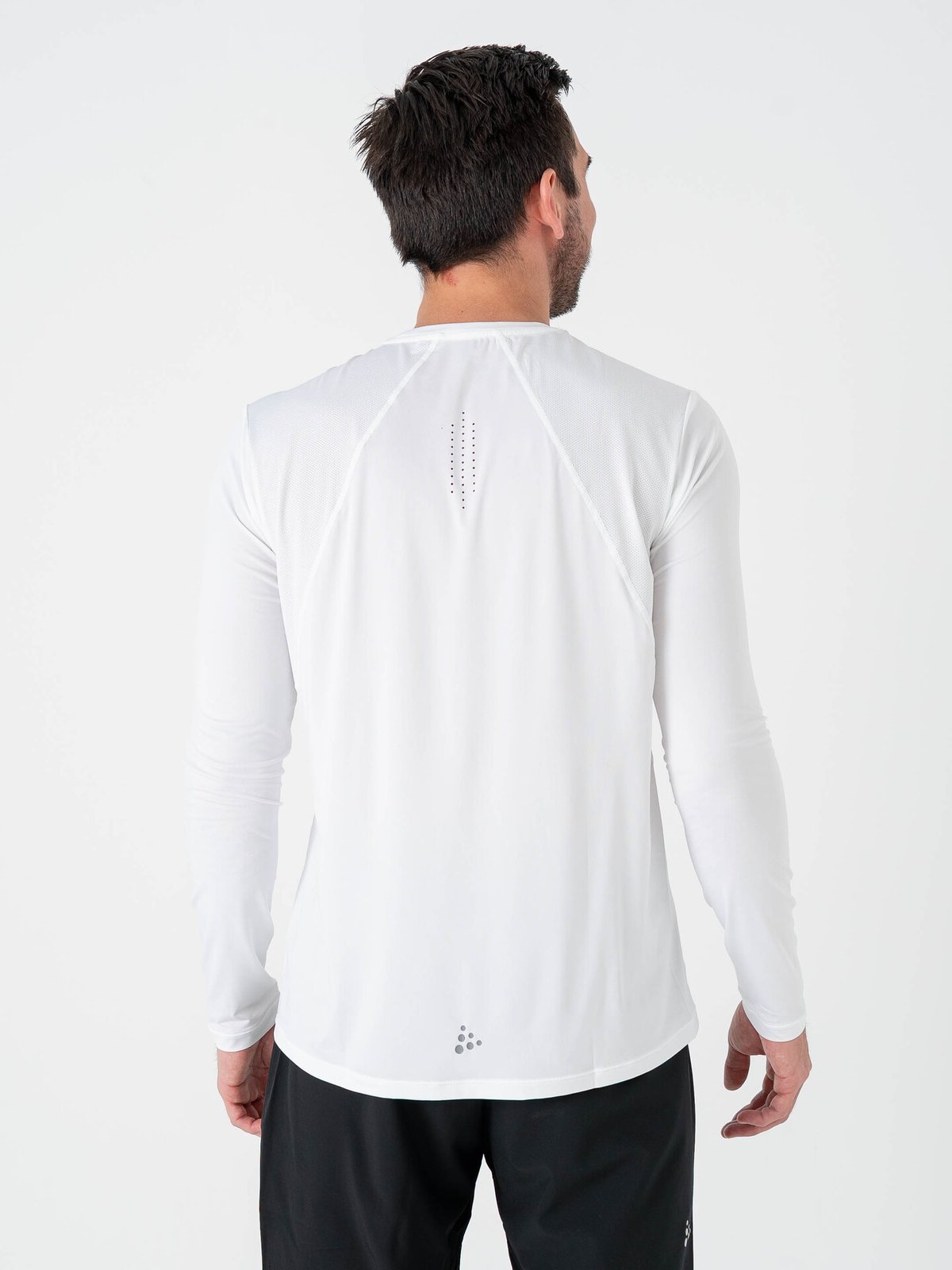 Craft Advance Essence Long Sleeve Tee 2 White