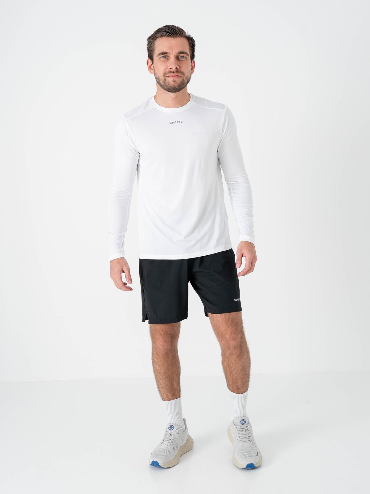 Craft Advance Essence Long Sleeve Tee 2 White
