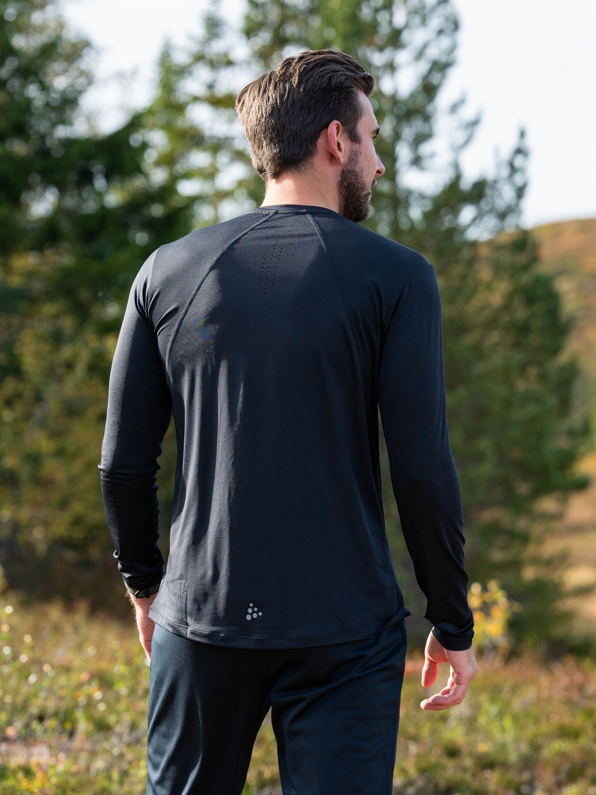Craft Advance Essence Long Sleeve Tee 2 Black