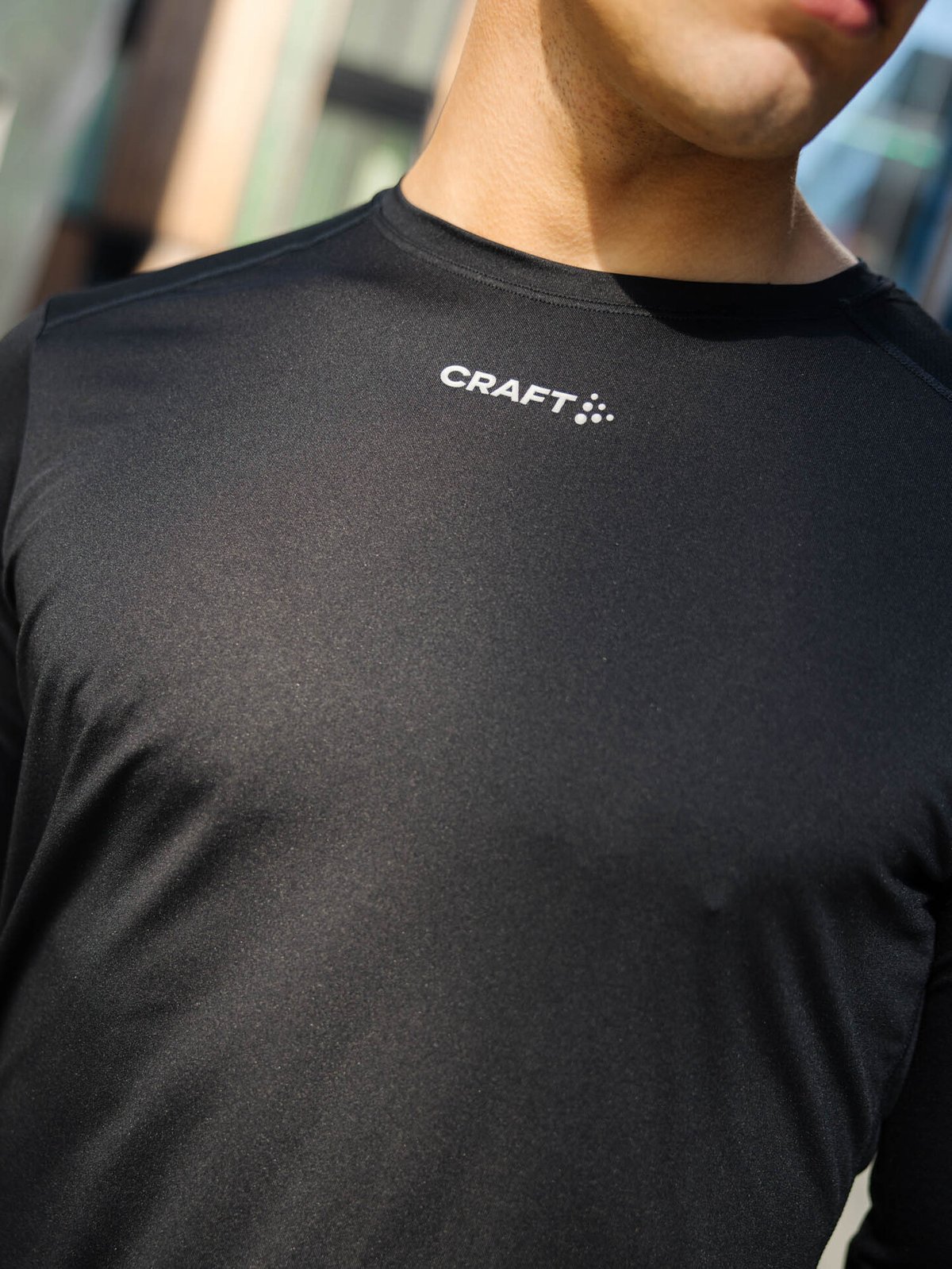 Craft Advance Essence Long Sleeve Tee 2 Black