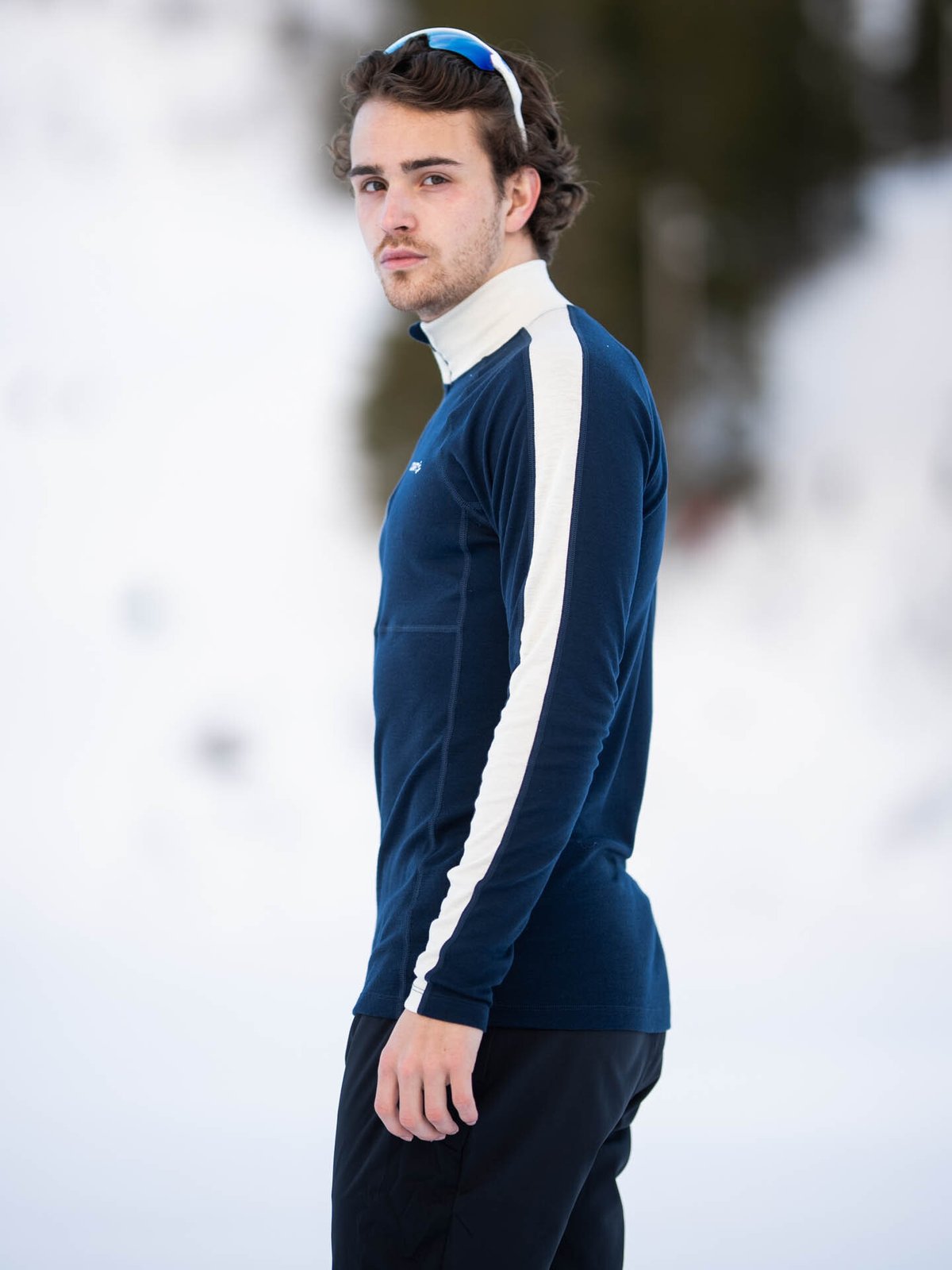 Craft Nor Adv Wool Merino Half Zip Blaze