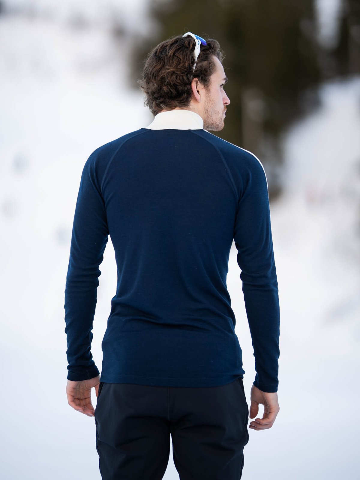 Craft Nor Adv Wool Merino Half Zip Blaze