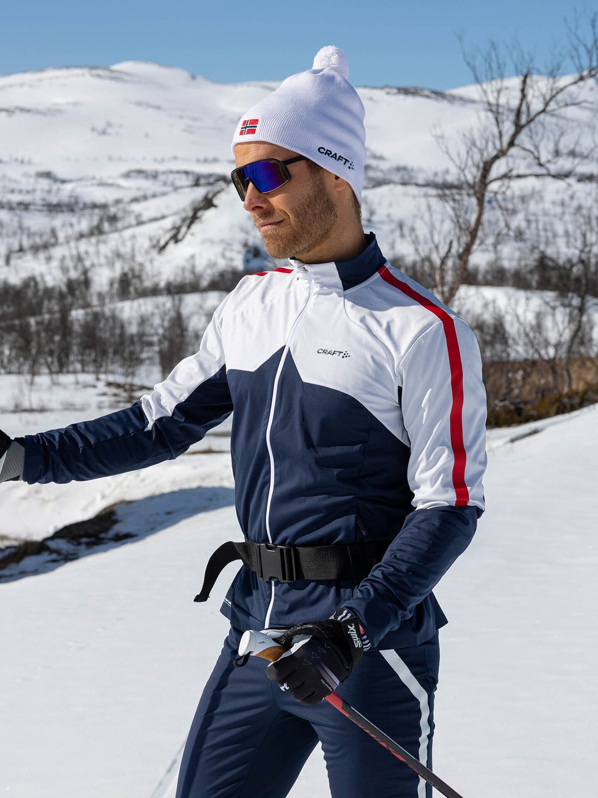 Craft Nor Pro Nordic Race Jacket 2 Blaze / White