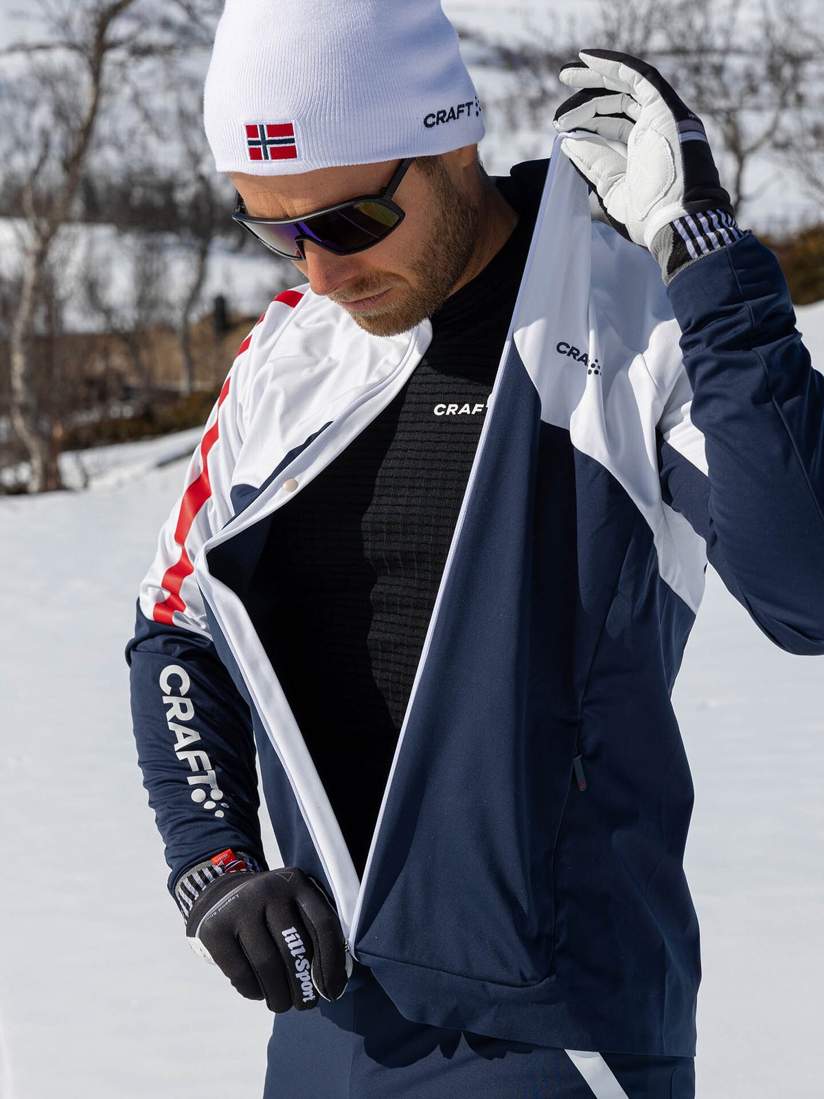 Craft Nor Pro Nordic Race Jacket 2 Blaze / White