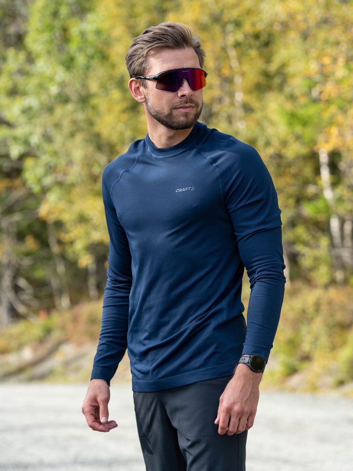 Craft Active Comfort Long Sleeve 2 Tee Blaze