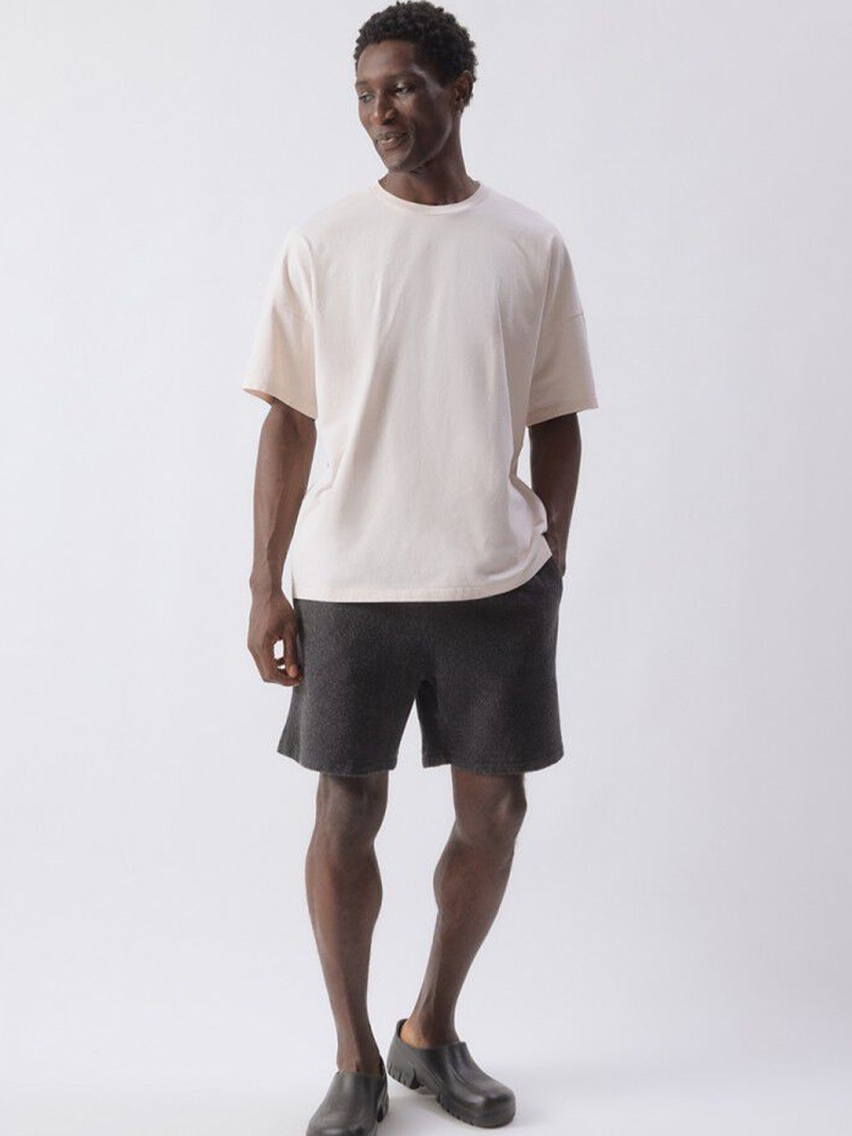 American Vintage Fizvalley Loose T-Shirt Vintage Pannacotta