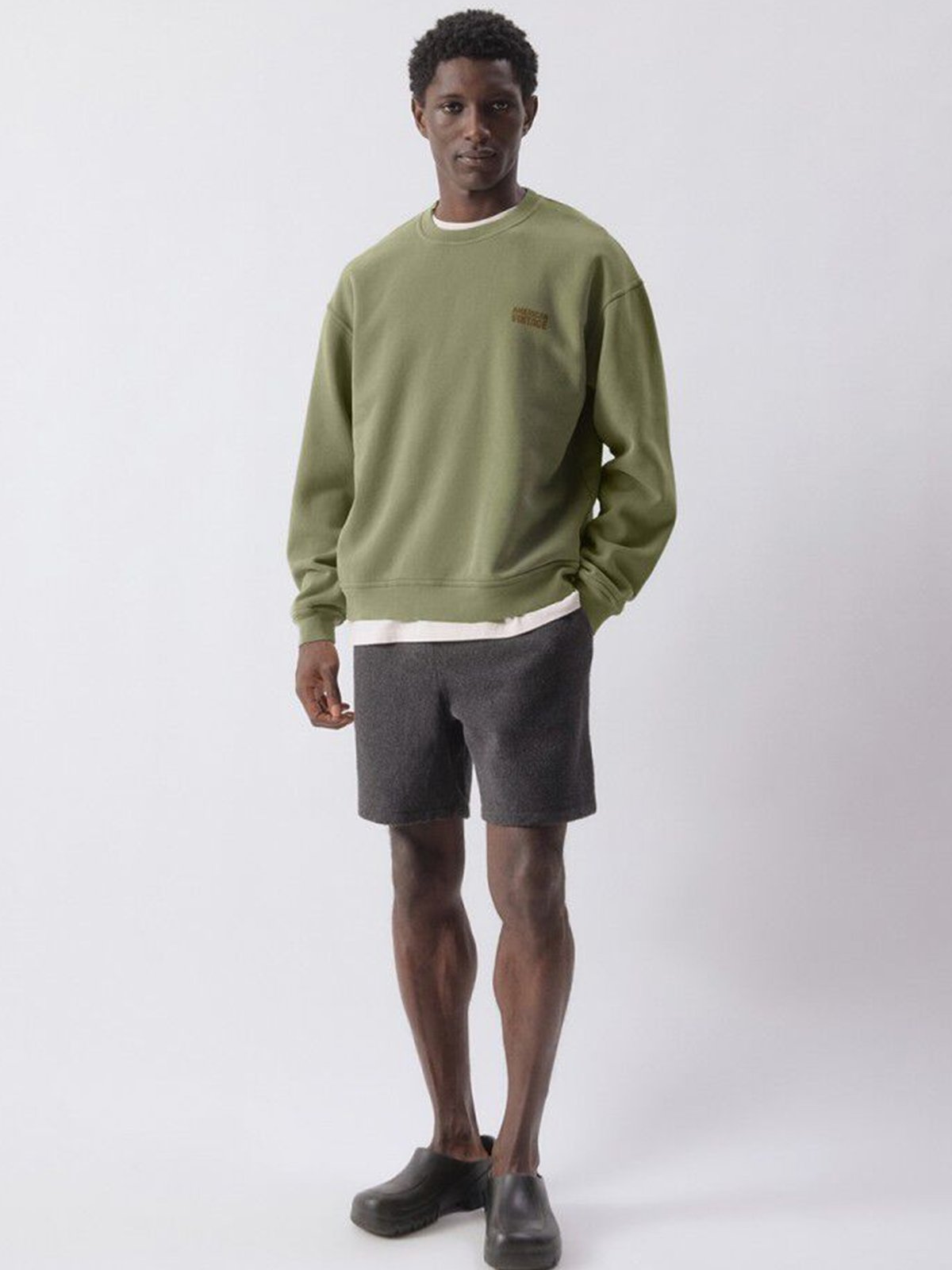 American Vintage Plizzy Sweater Vintage Pistou