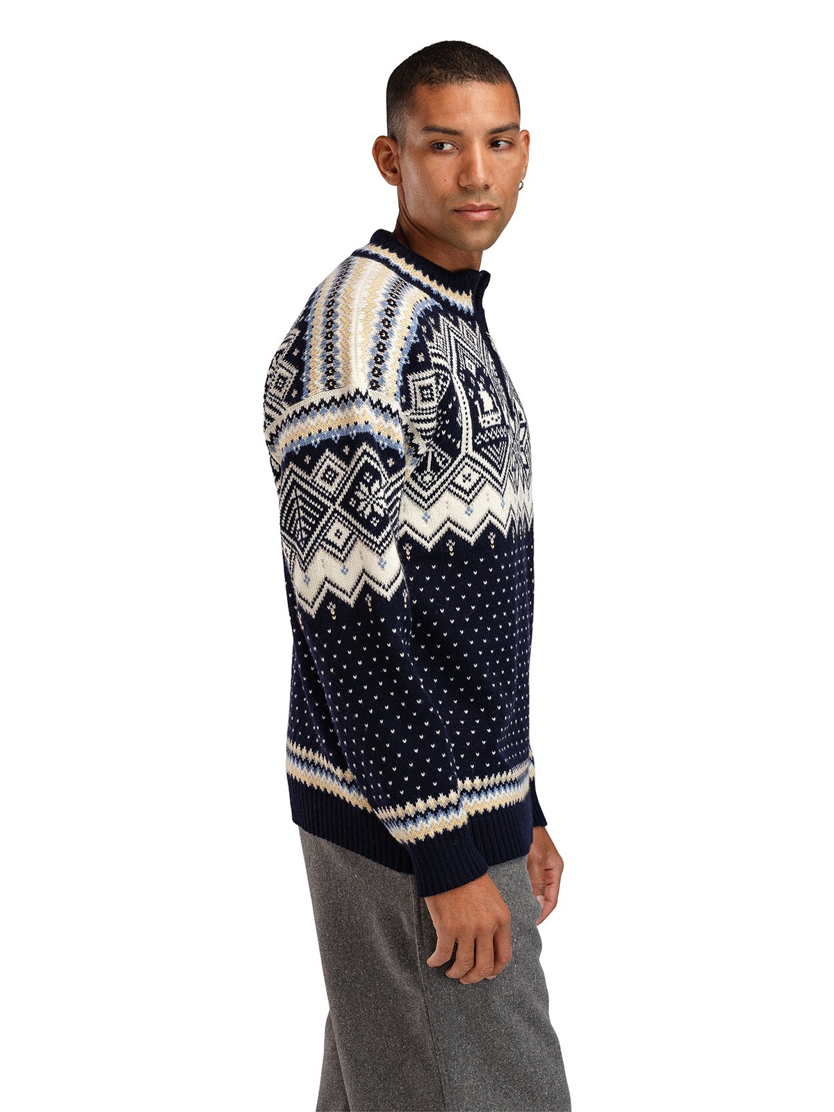 Dale Of Norway VM Trondheim Sweater Navy / Offwhite / Sandmel