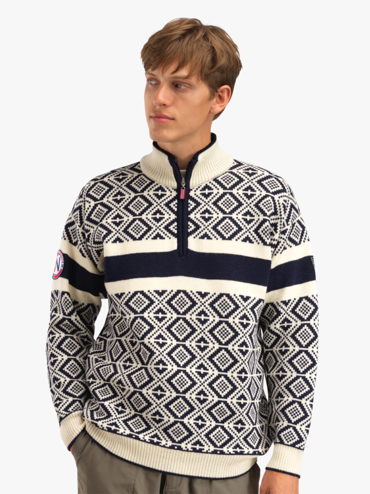 Dale Of Norway Cortina 2026 Masc. Sweater Navy Offwhite