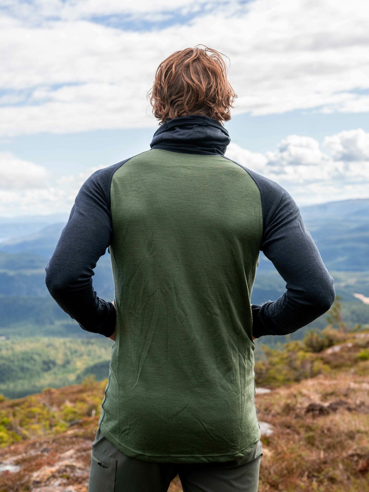 Devold Expedition Arctic 235 Hoodie Man Forest Ink