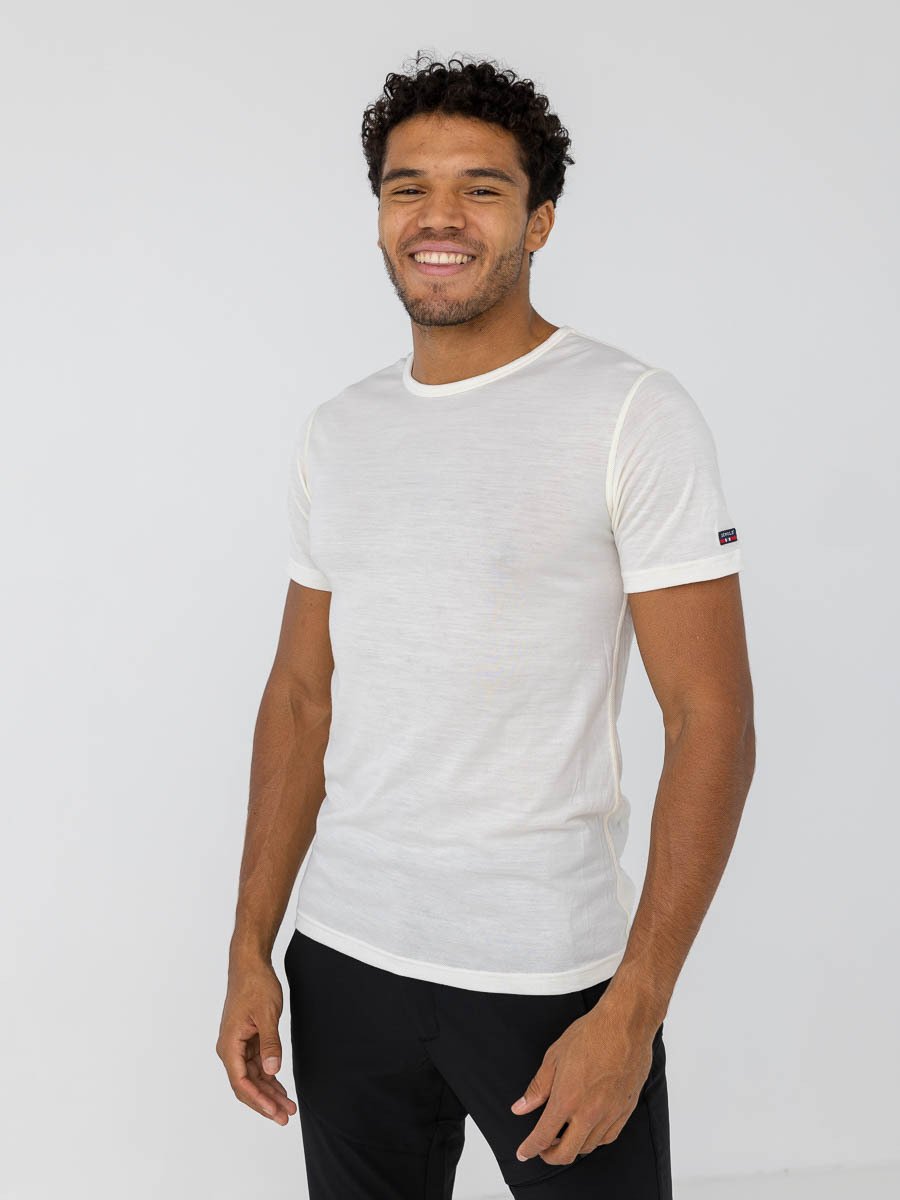 Devold Breeze Merino 150 T-Shirt Man White