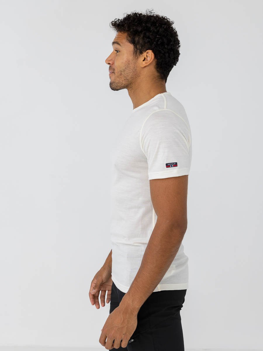 Devold Breeze Merino 150 T-Shirt Man White