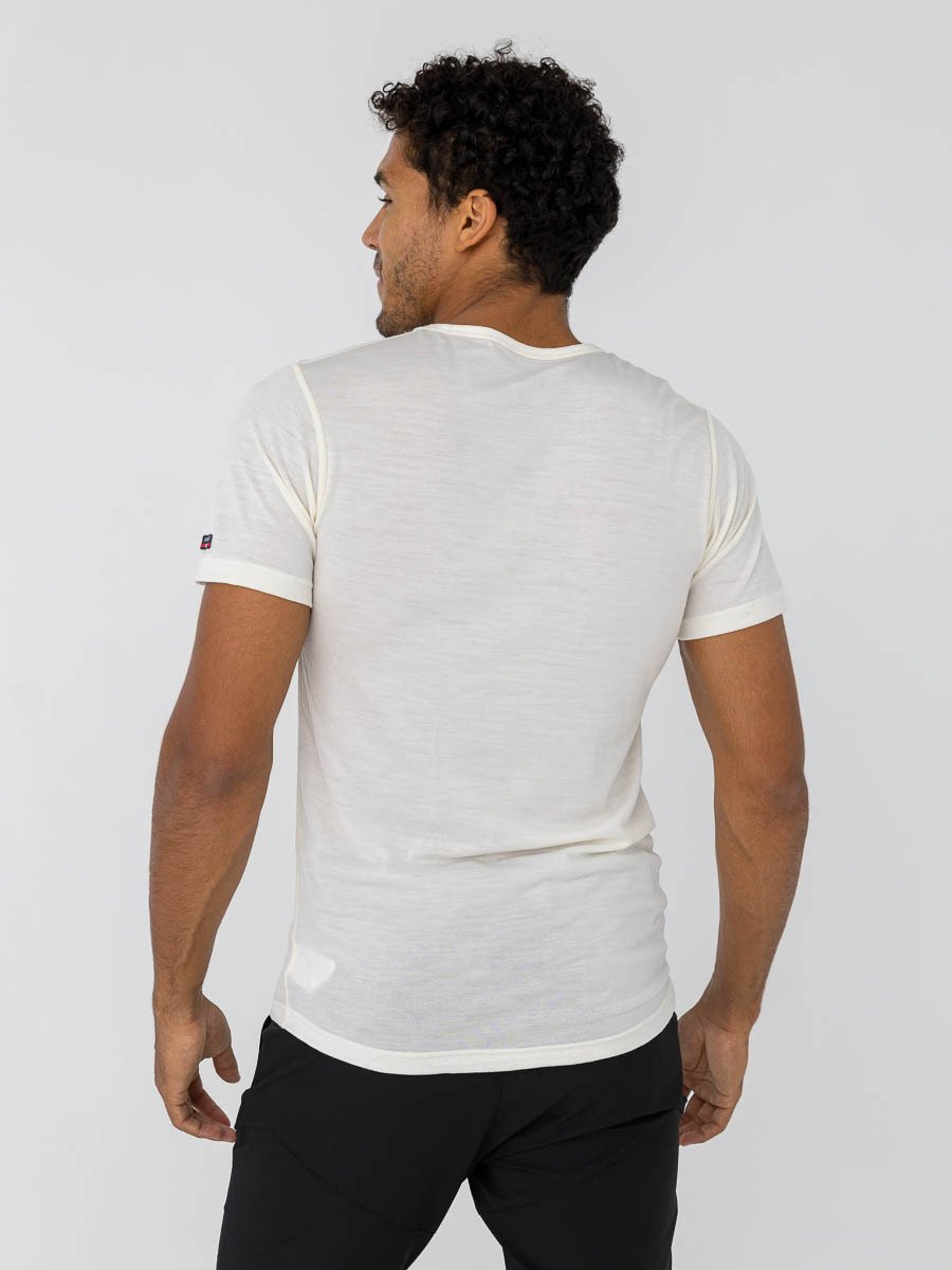 Devold Breeze Merino 150 T-Shirt Man White