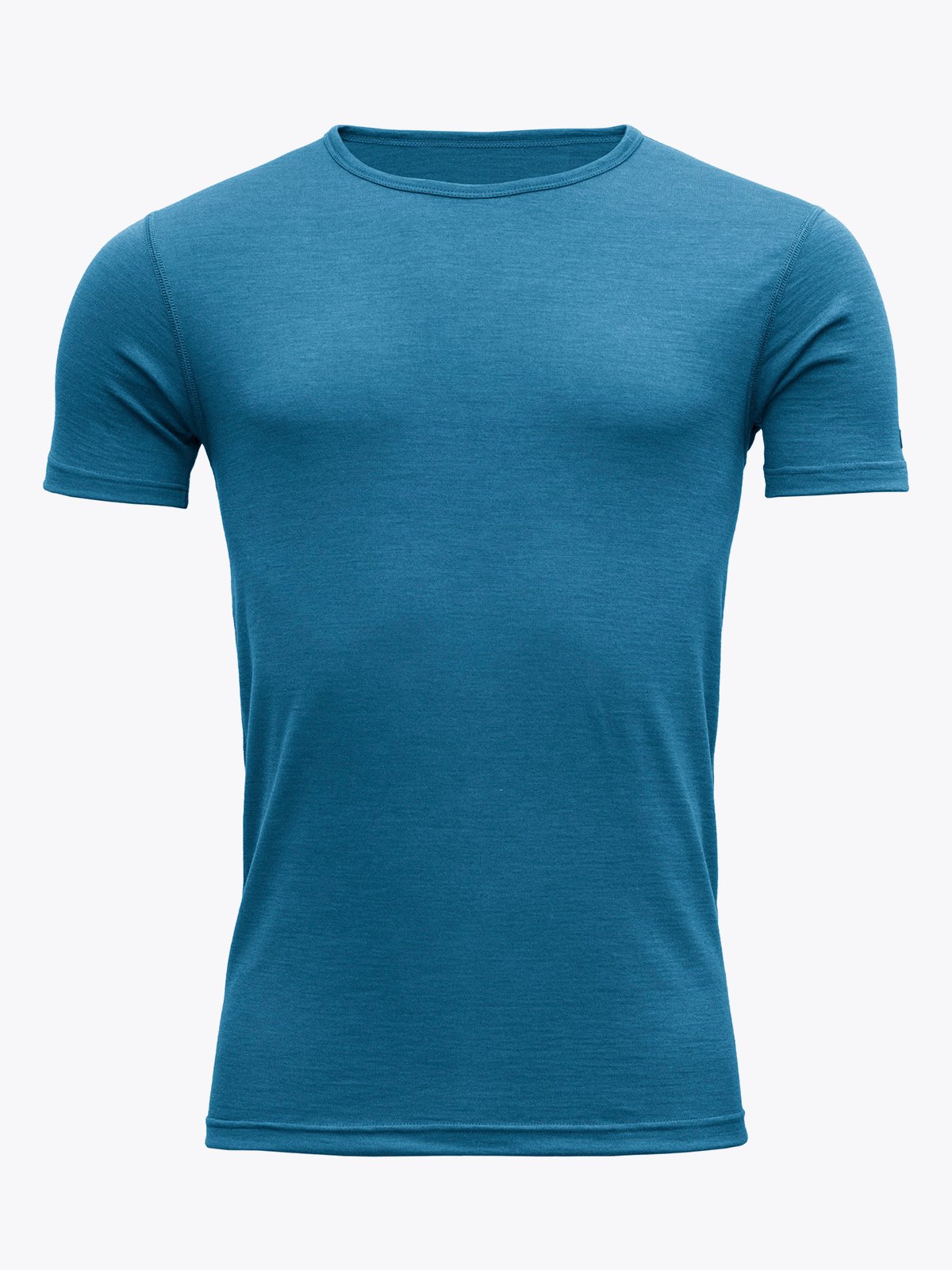 Devold Breeze Merino 150 T-Shirt Man Blue Melange