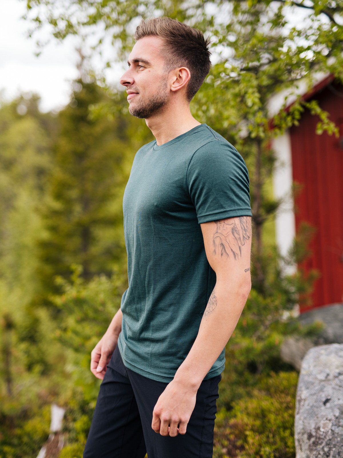 Devold Eika Man Tee Woods
