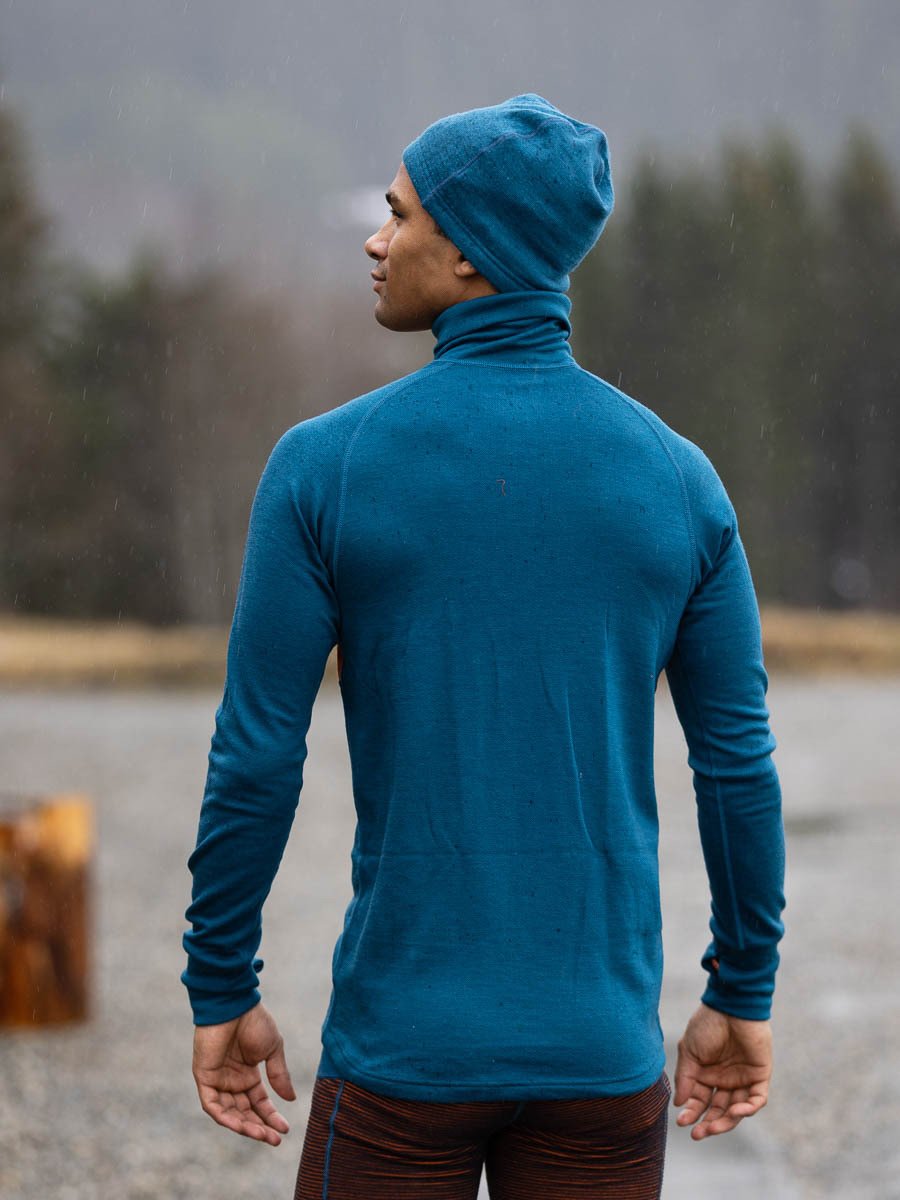 Devold Egga Grid Merino Beanie Flood