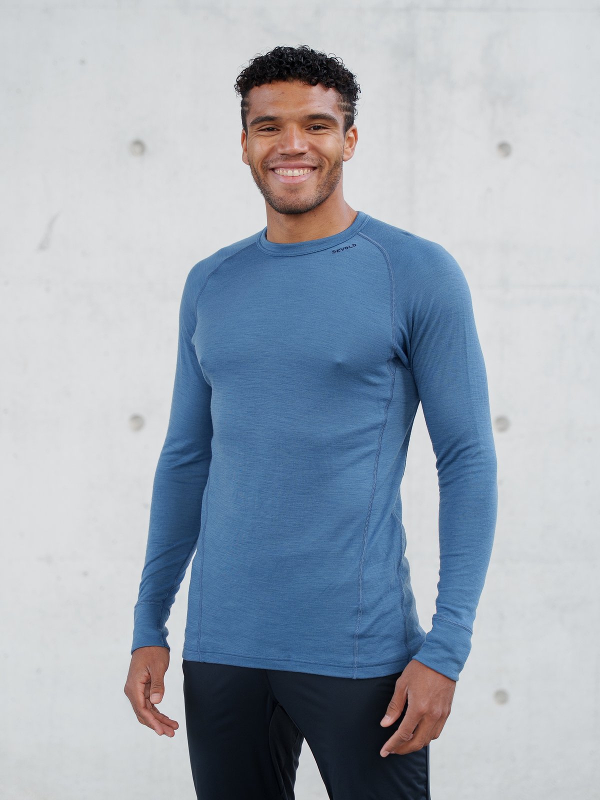 Devold Duo Active Merino 210 Shirt Man Blå