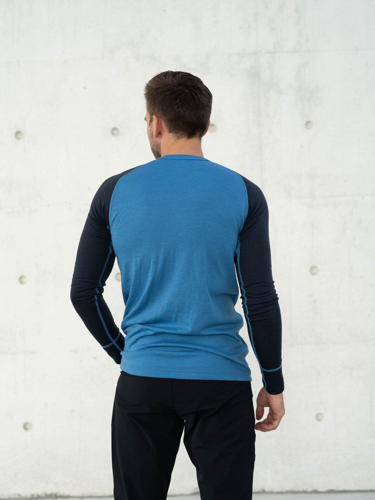 Devold Duo Active Merino 205 Shirt Man Blue/Ink