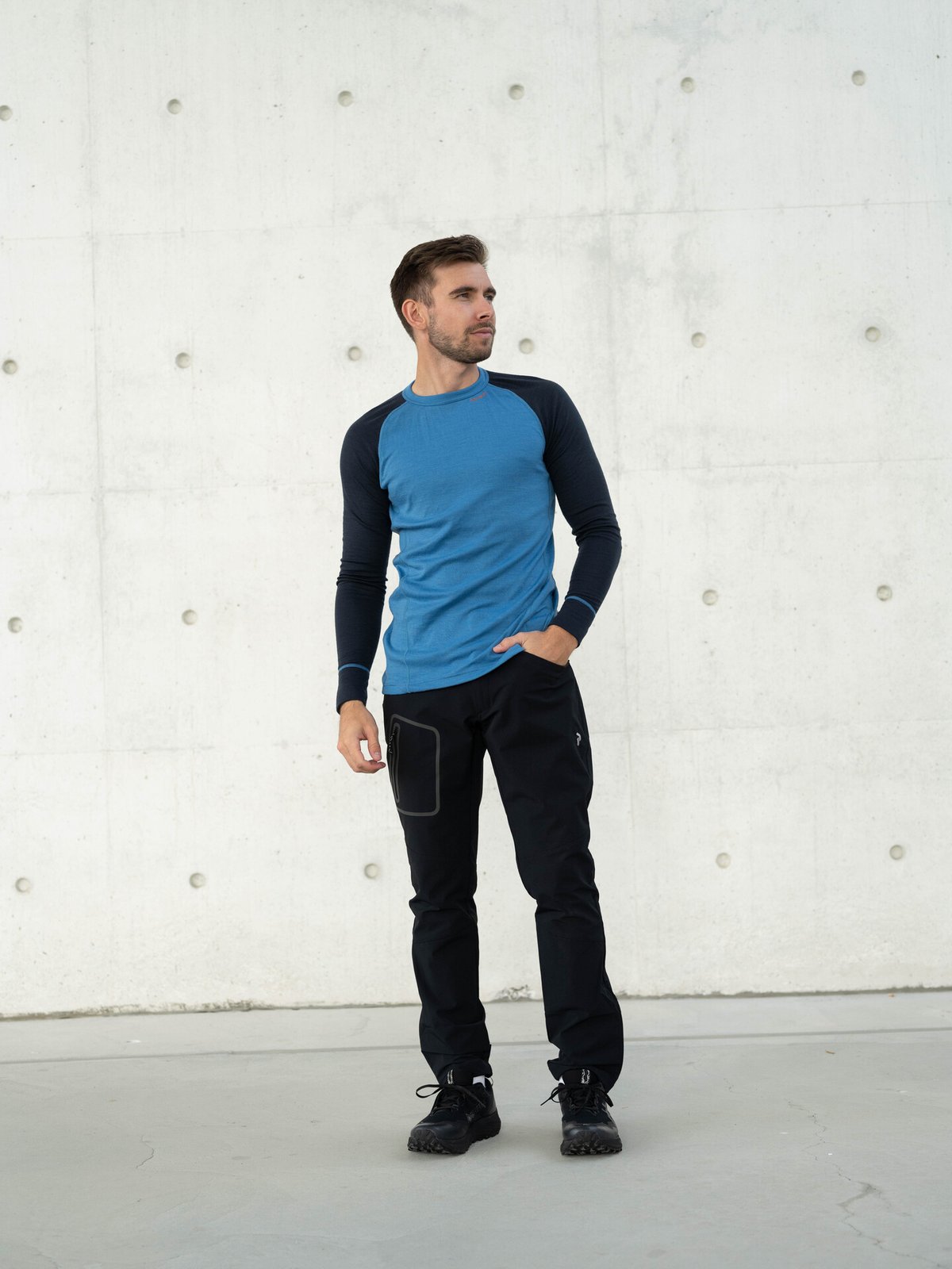 Devold Duo Active Merino 205 Shirt Man Blue/Ink