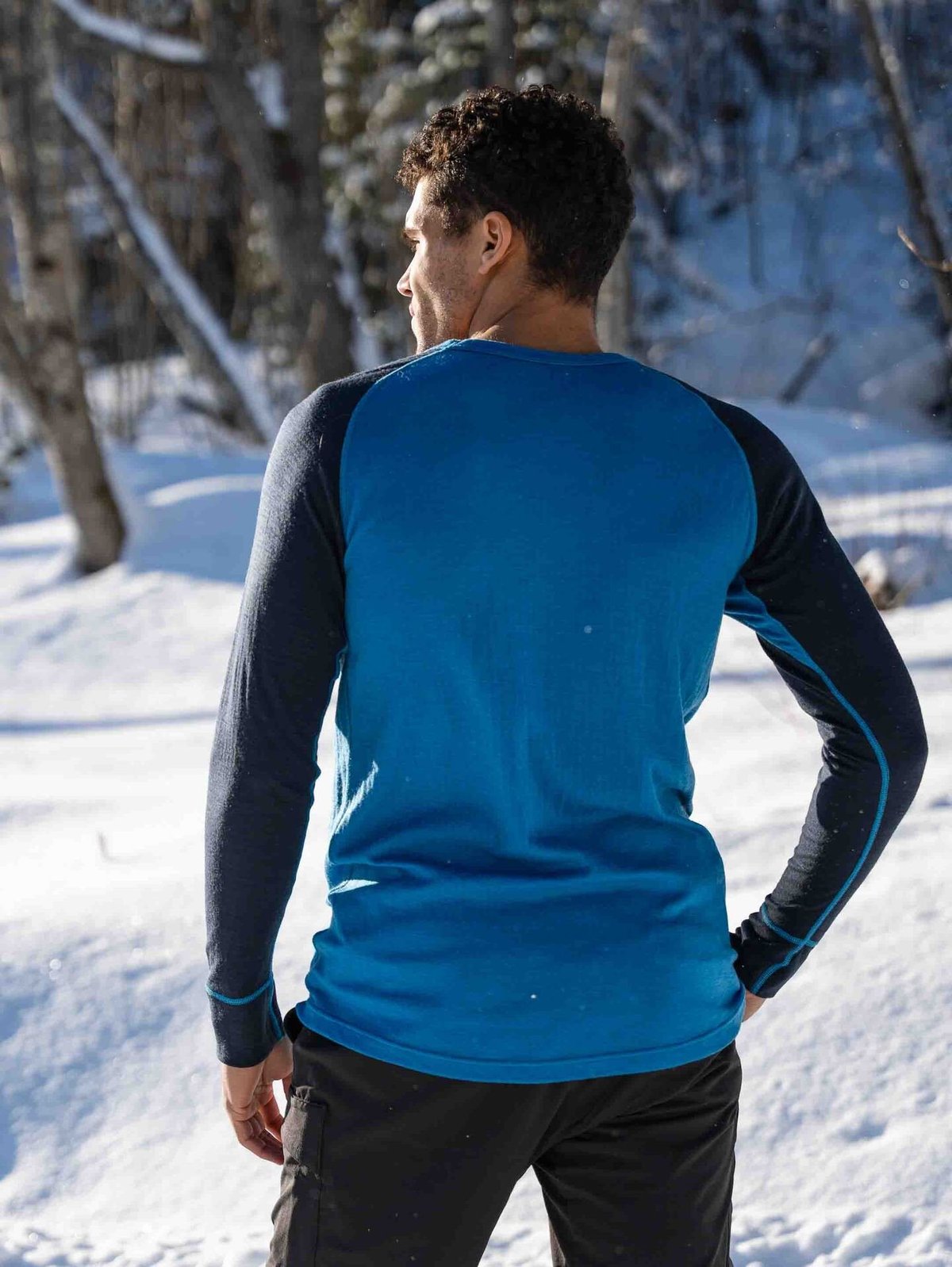 Devold Duo Active Merino 205 Shirt Man Blue/Ink