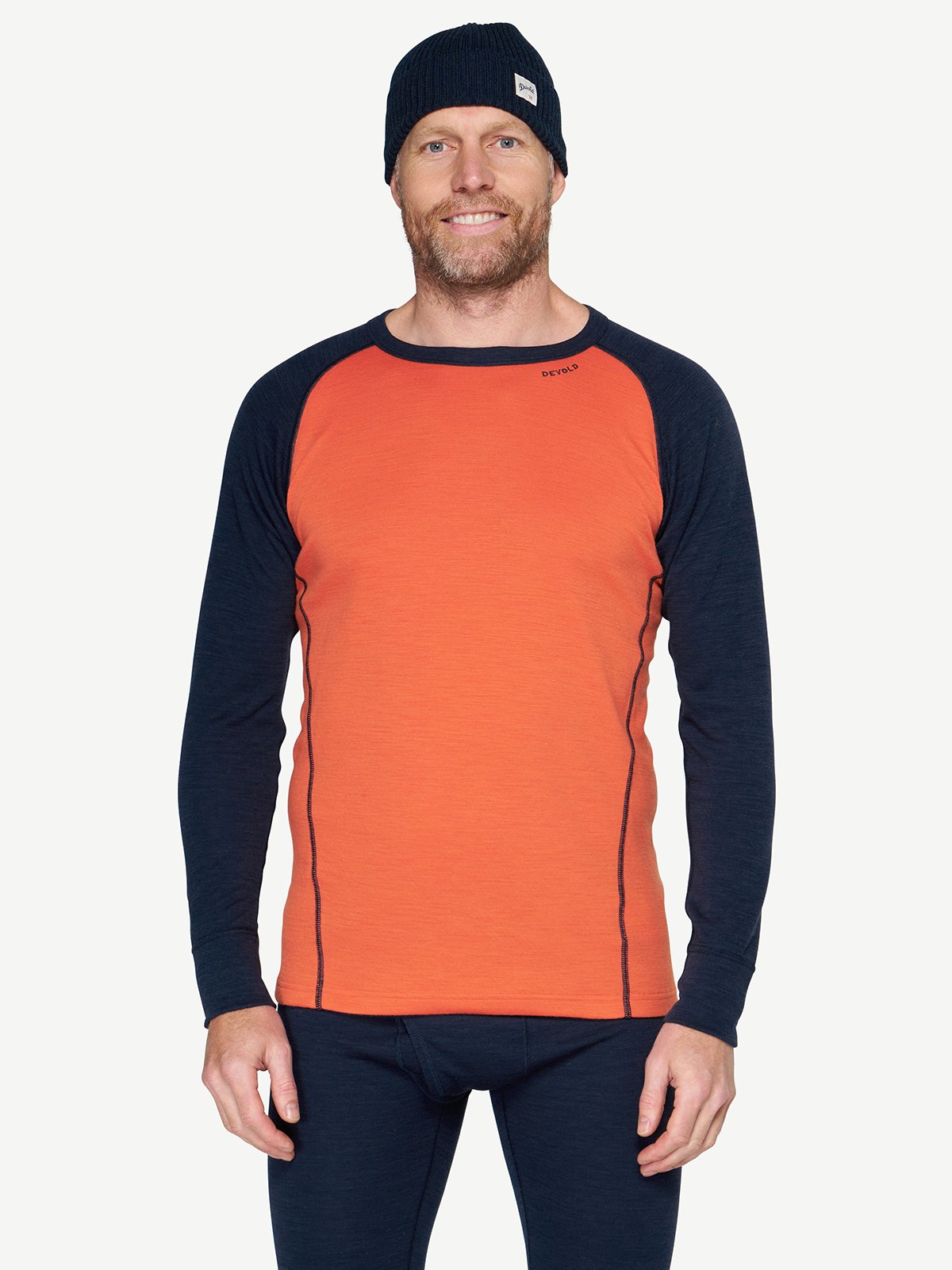 Devold Duo Active Merino 205 Shirt Man Brick
