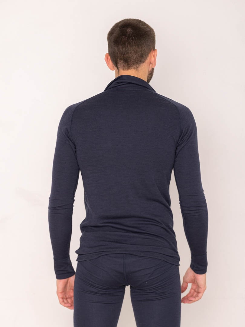Devold Duo Active Merino 205 Zip Neck Man Ink