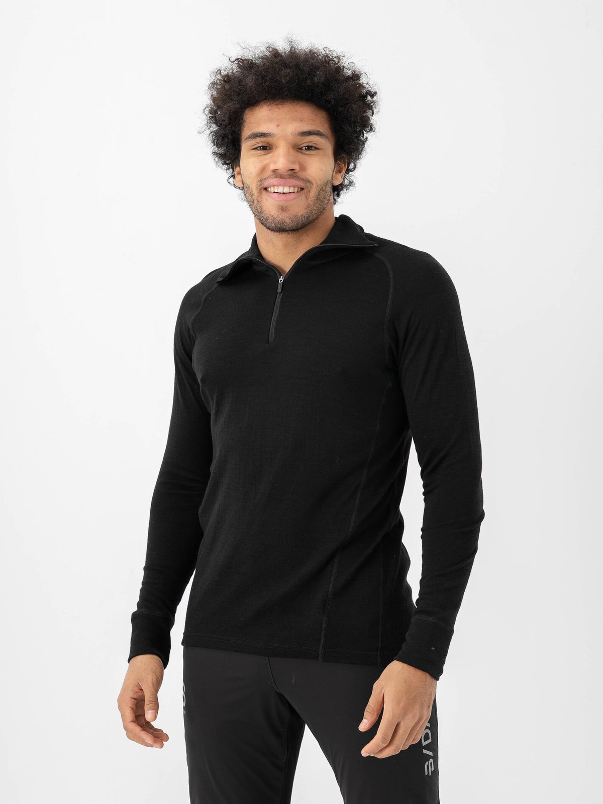 Devold Duo Active Merino 205 Zip Neck Man Black