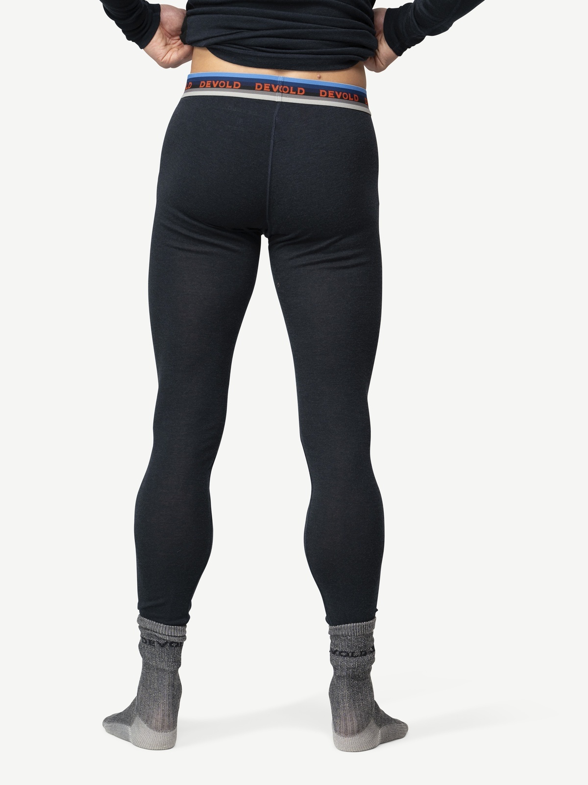 Devold Lauparen Merino 190 Longs Man Blå