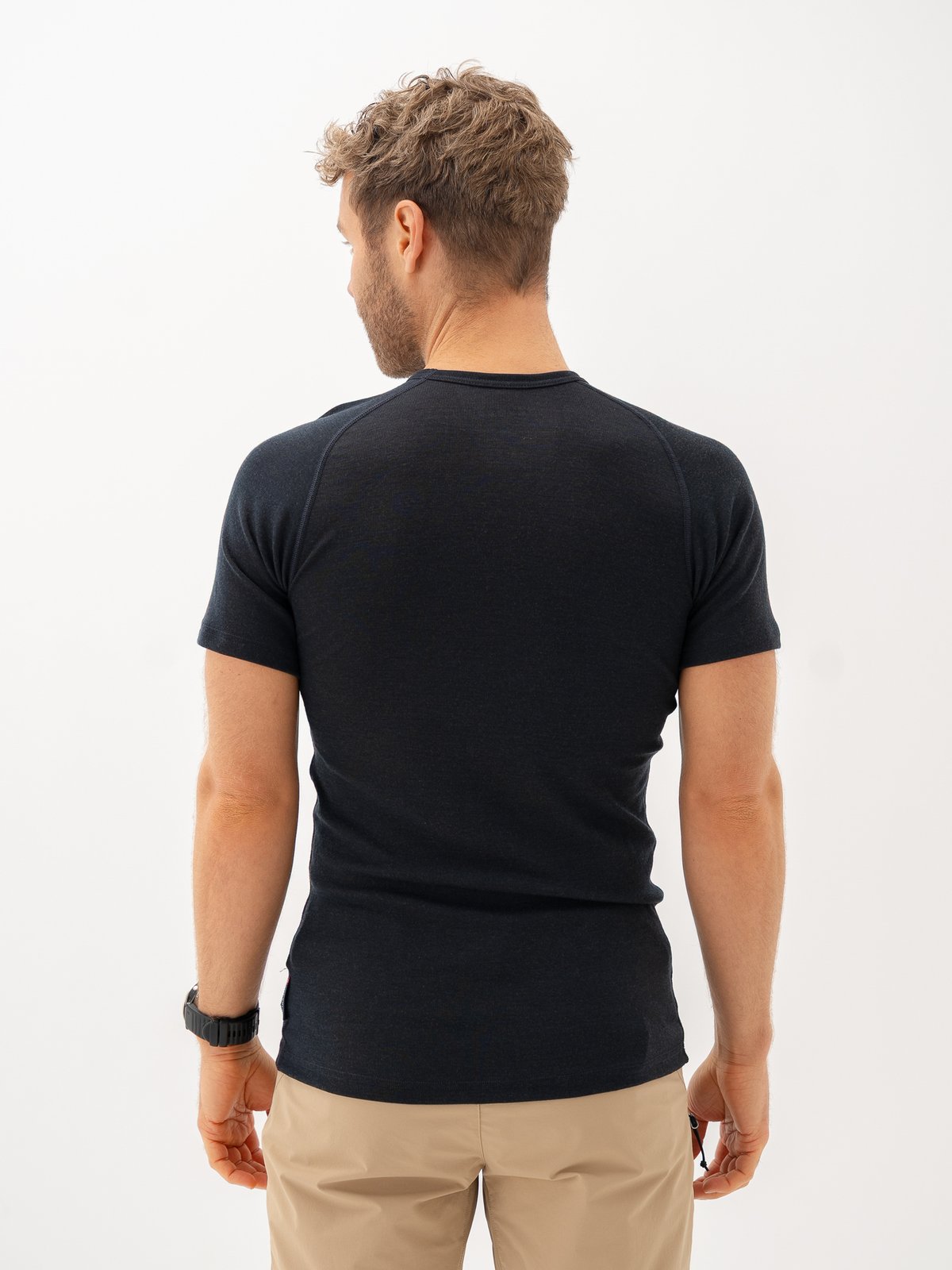 Devold Lauparen Merino 190 Base Tee Man Blå