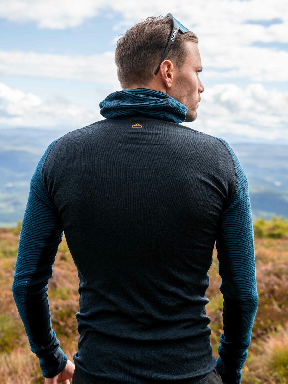 Devold Tuvegga Merino Hoodie Man Flood