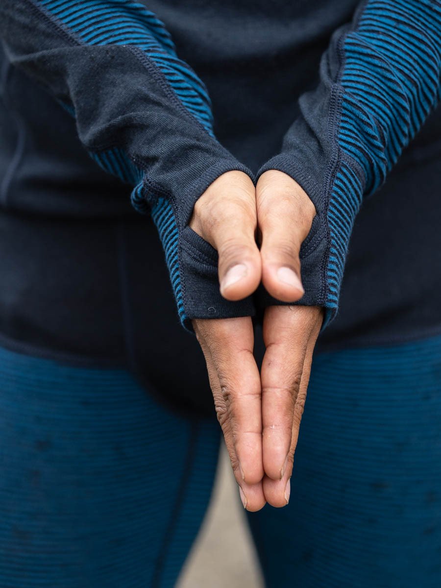 Devold Tuvegga Merino Hoodie Man Flood