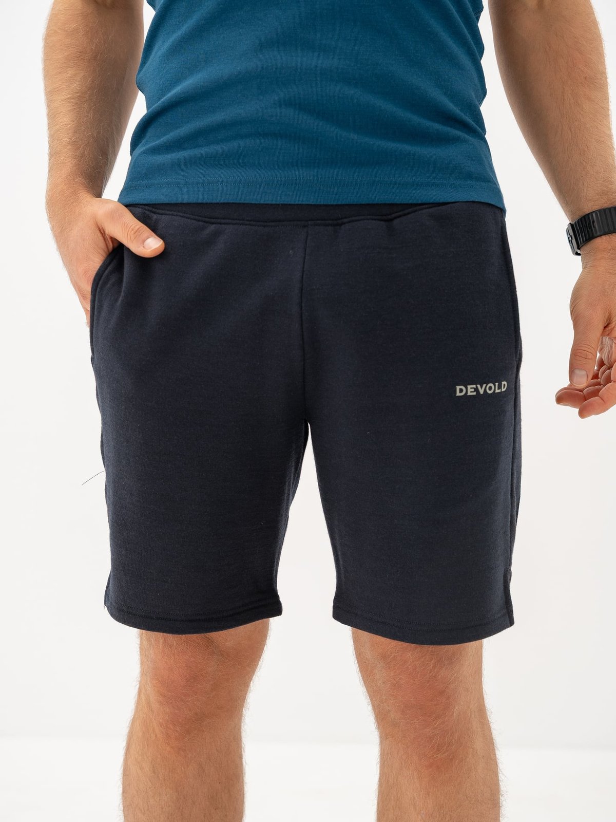 Devold Everyday Shorts Man Blå