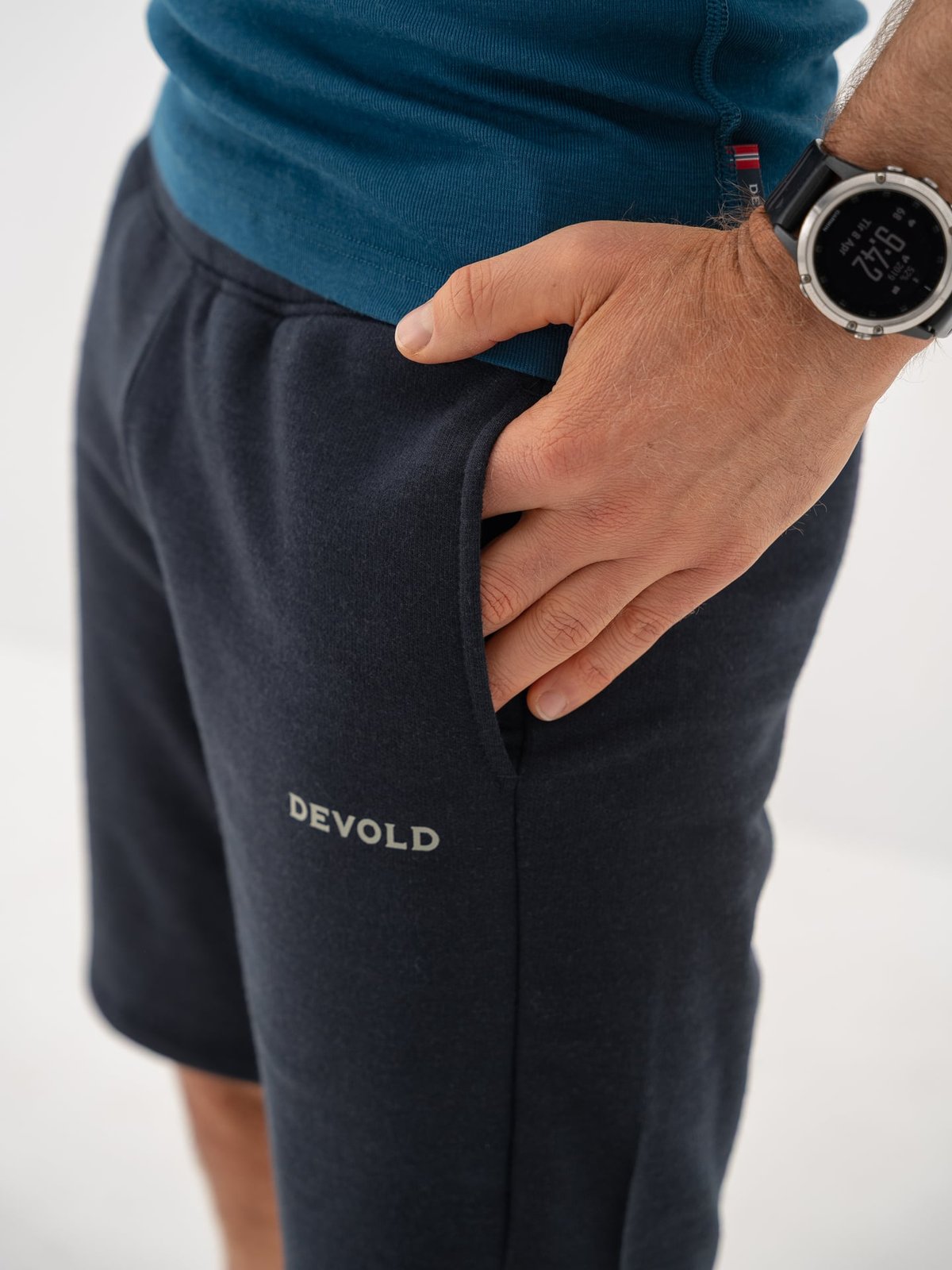 Devold Everyday Shorts Man Blå
