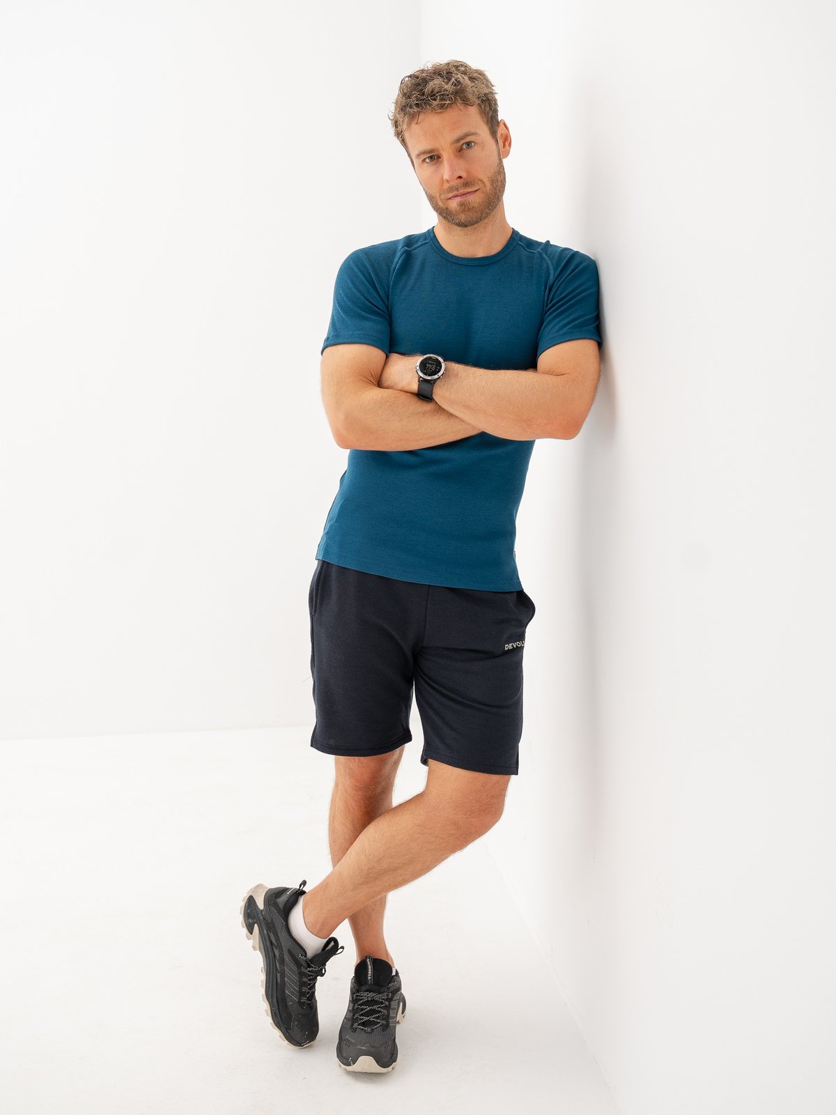 Devold Everyday Shorts Man Blå
