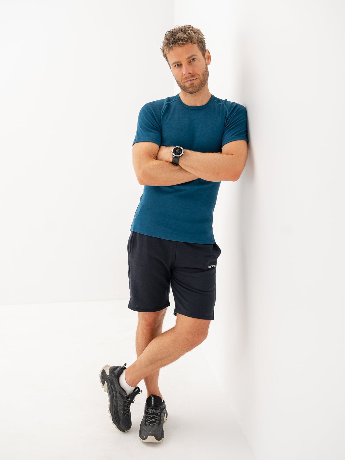 Devold Everyday Shorts Man Blå