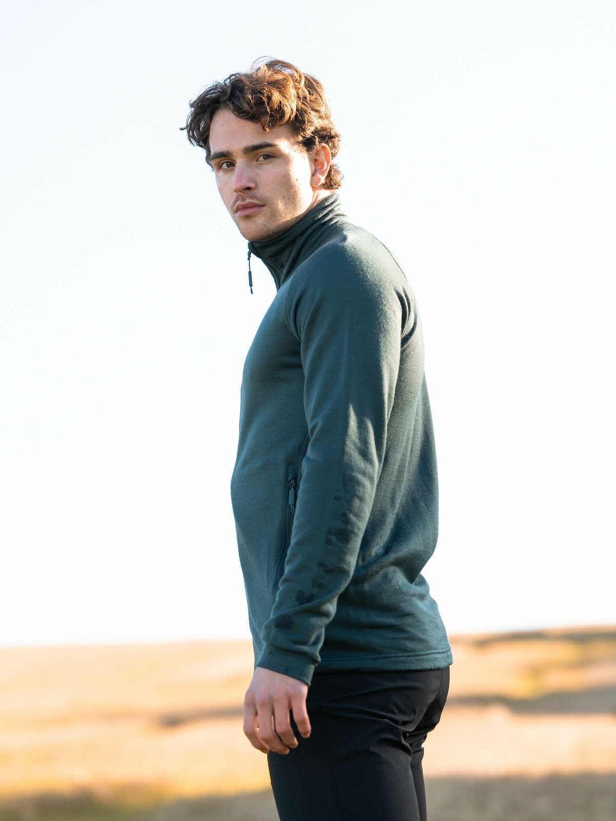 Devold Nibba Merino Jacket Man Woods