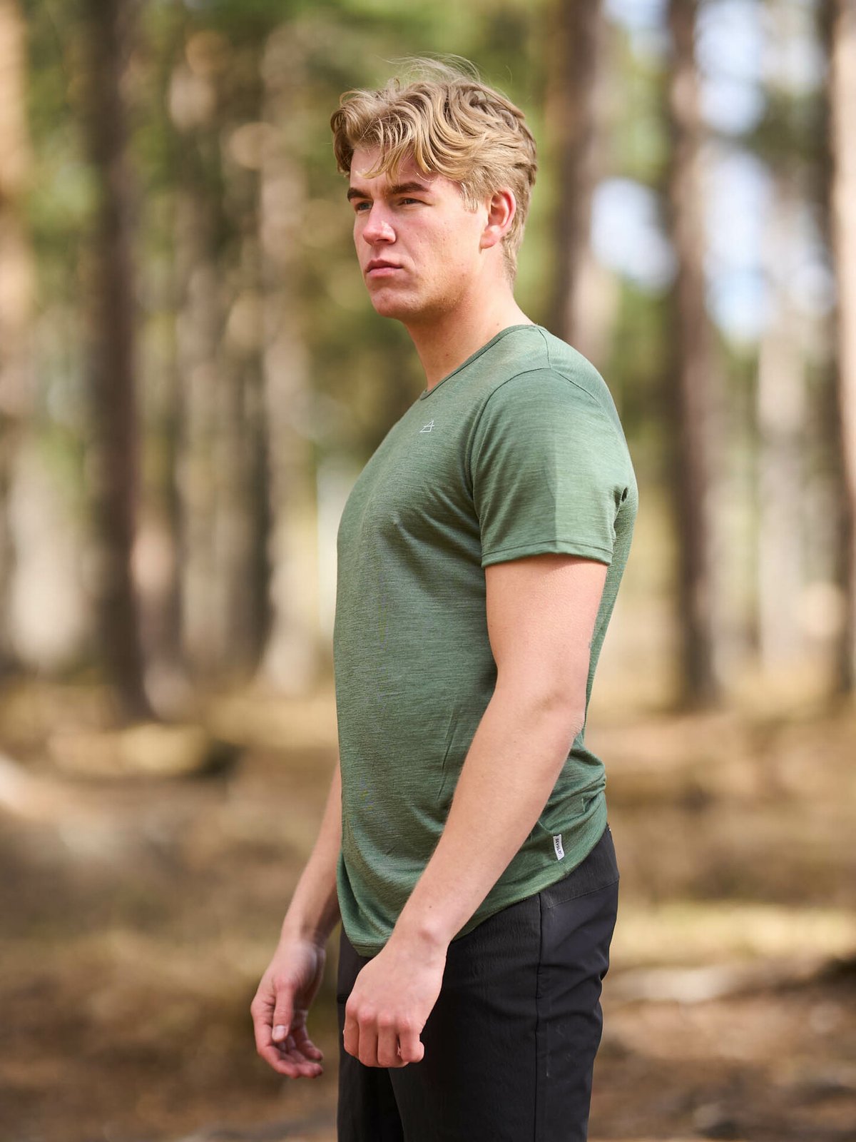 Devold Valldal Merino 130 Tee Man Forest