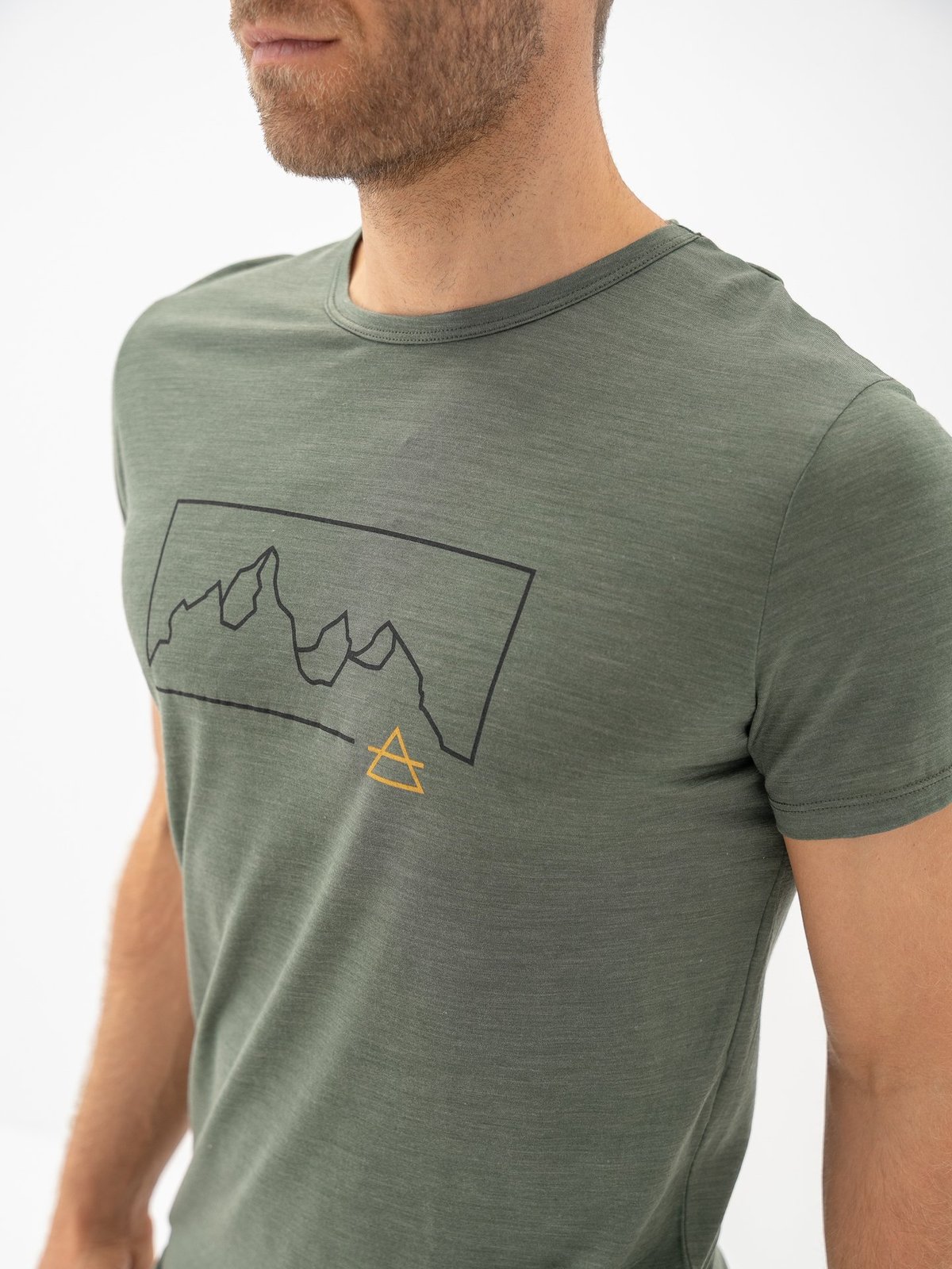 Devold Active Outline Tee Man Grønn