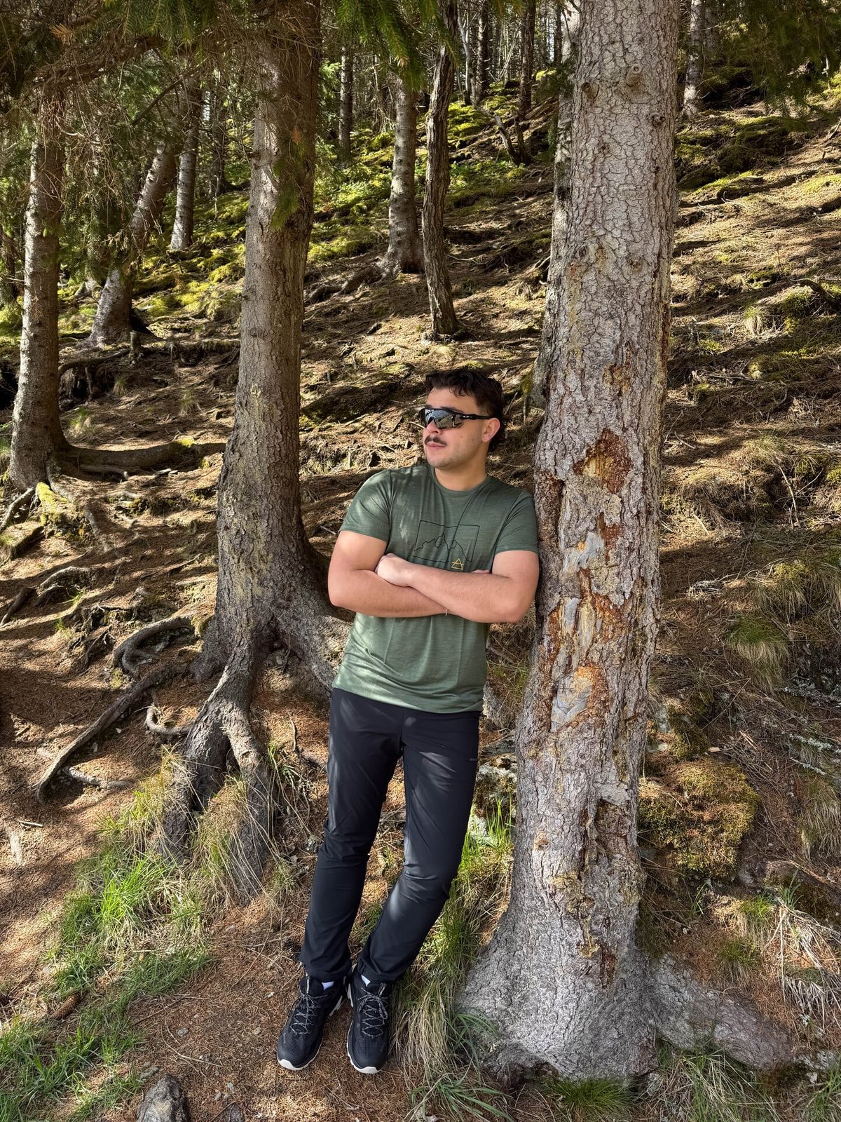 Devold Active Outline Tee Man Grønn