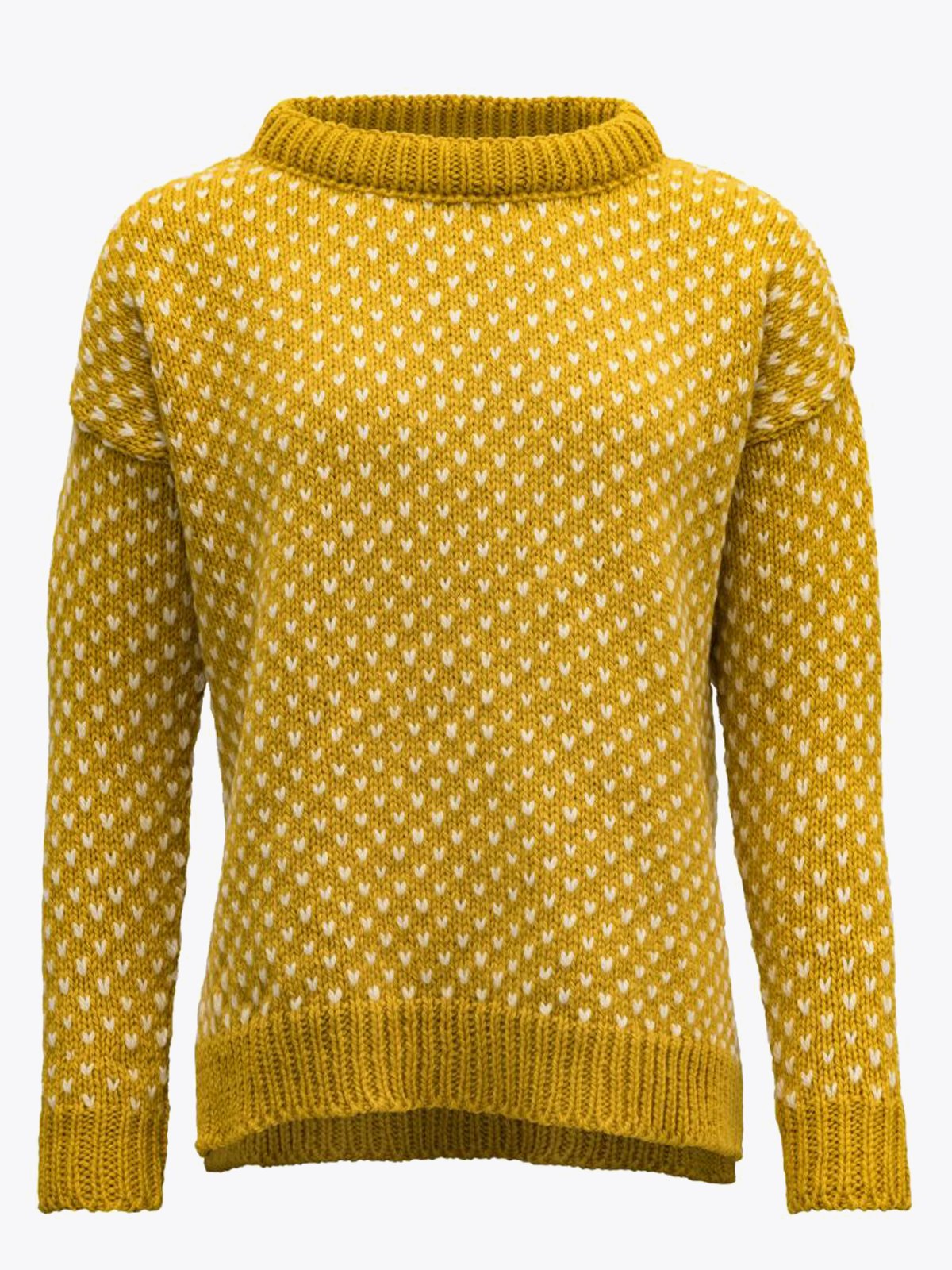 Devold Nordsjø Split Seam Sweater Arrow wood