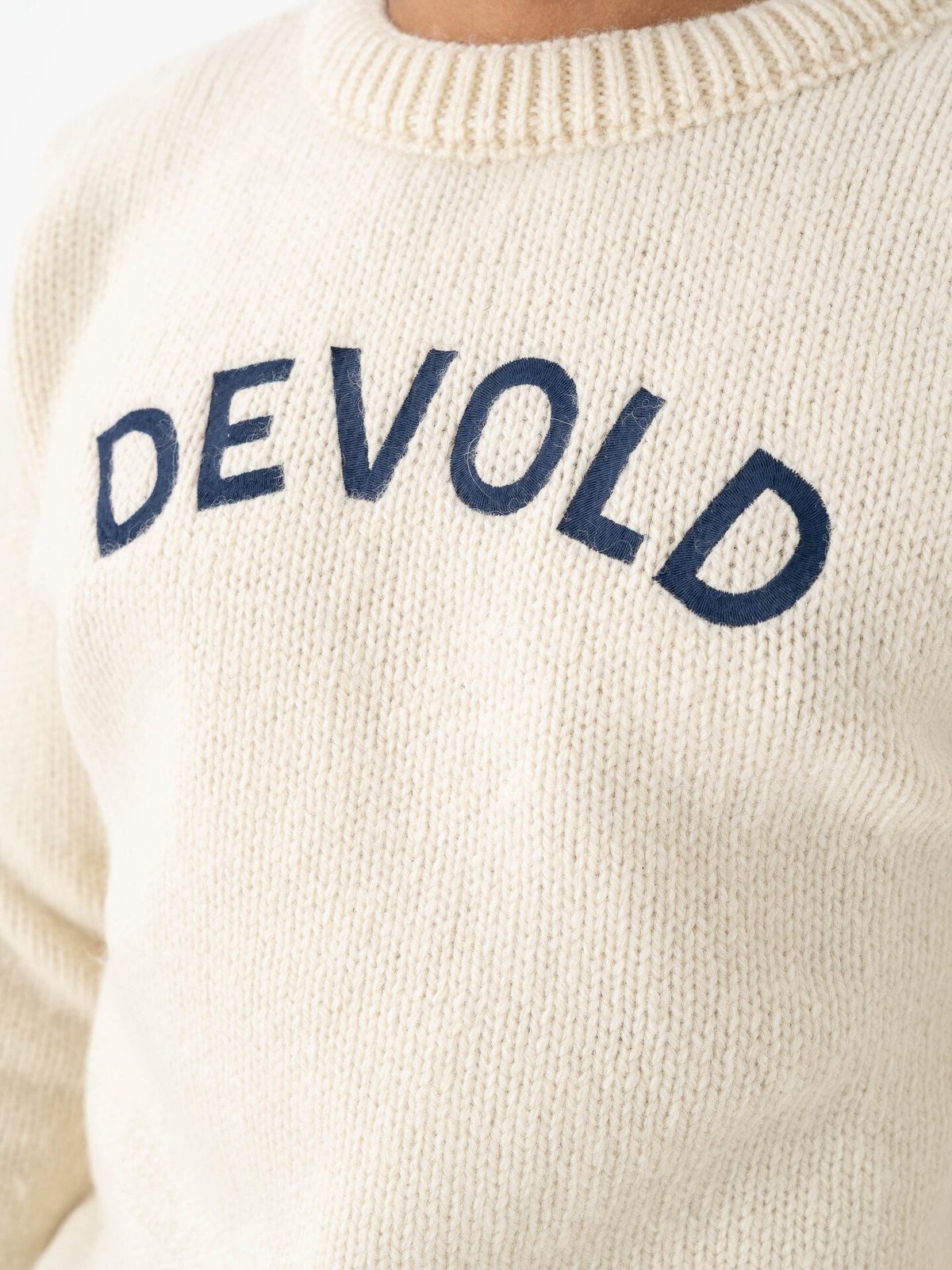 Devold Nansen Legacy Sweater Offwhite/Ink