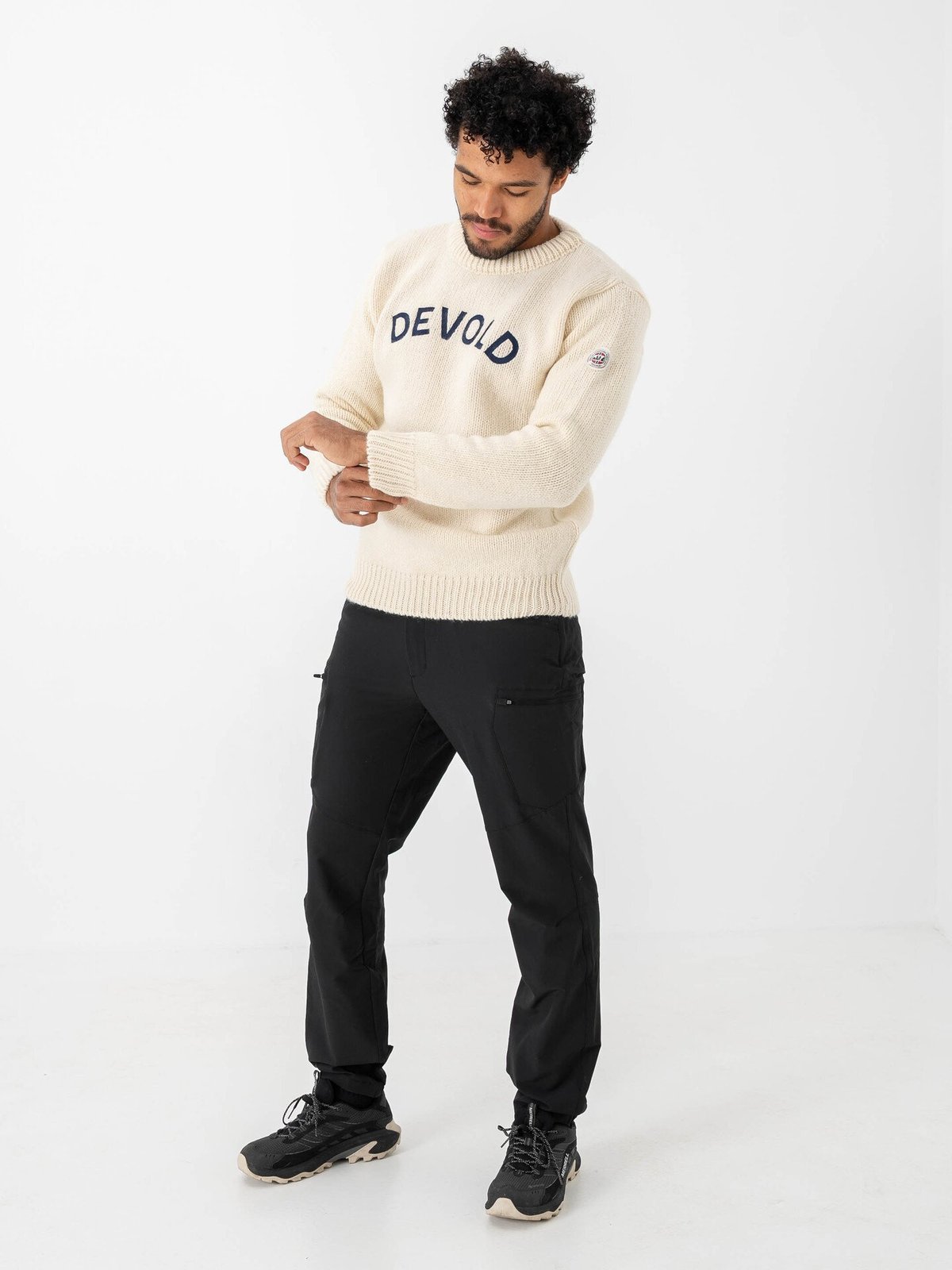 Devold Nansen Legacy Sweater Offwhite/Ink