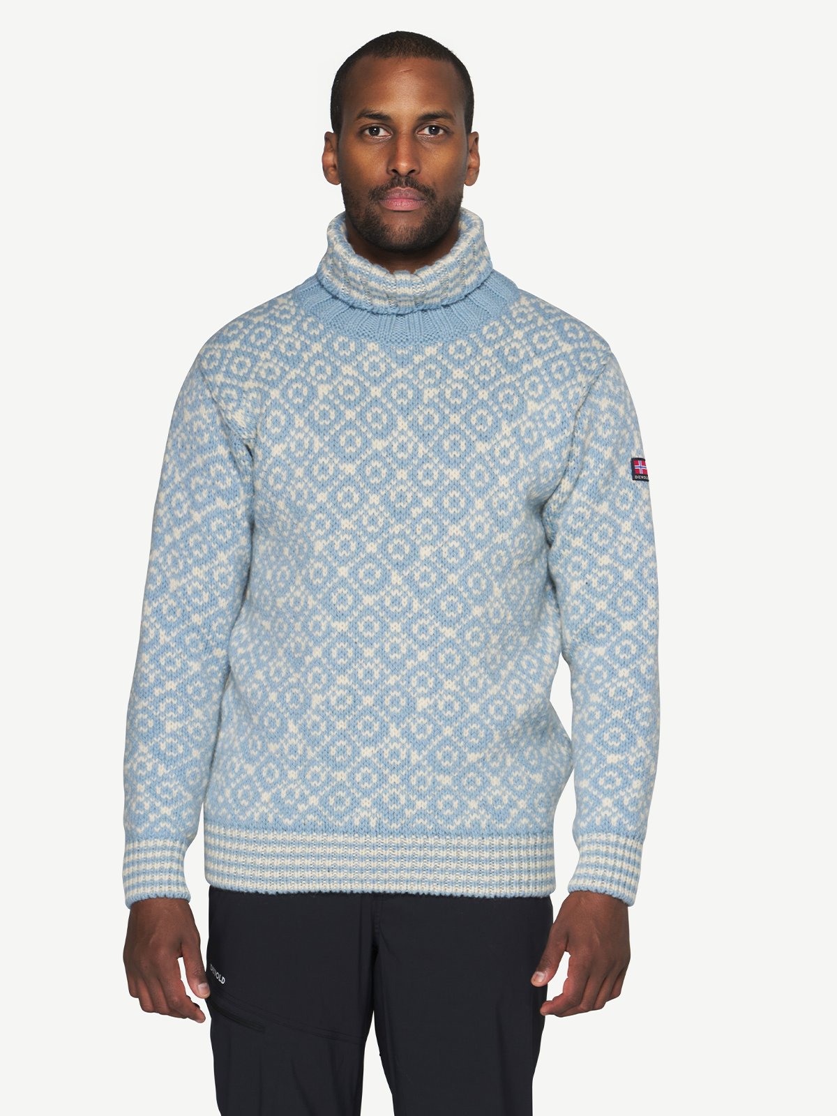 Devold Svalbard Sweater High Neck Dawn / Offwhite
