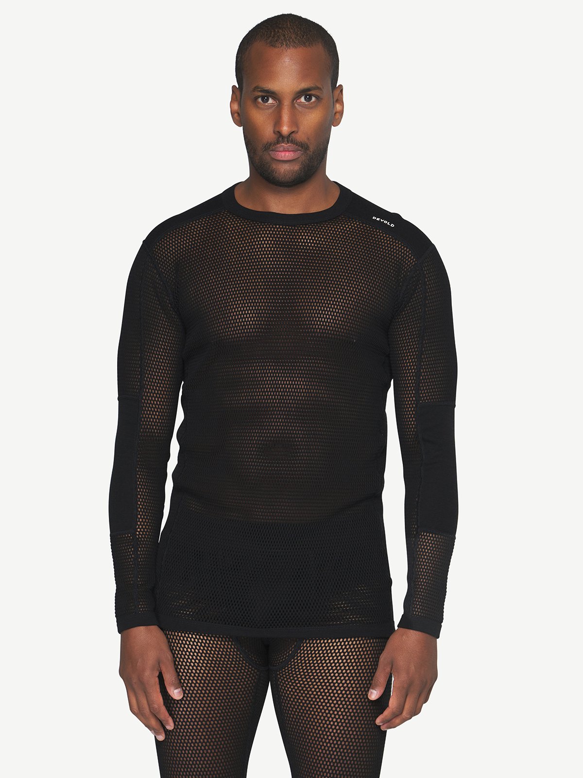 Devold Wool Mesh Pro Shirt Man Black