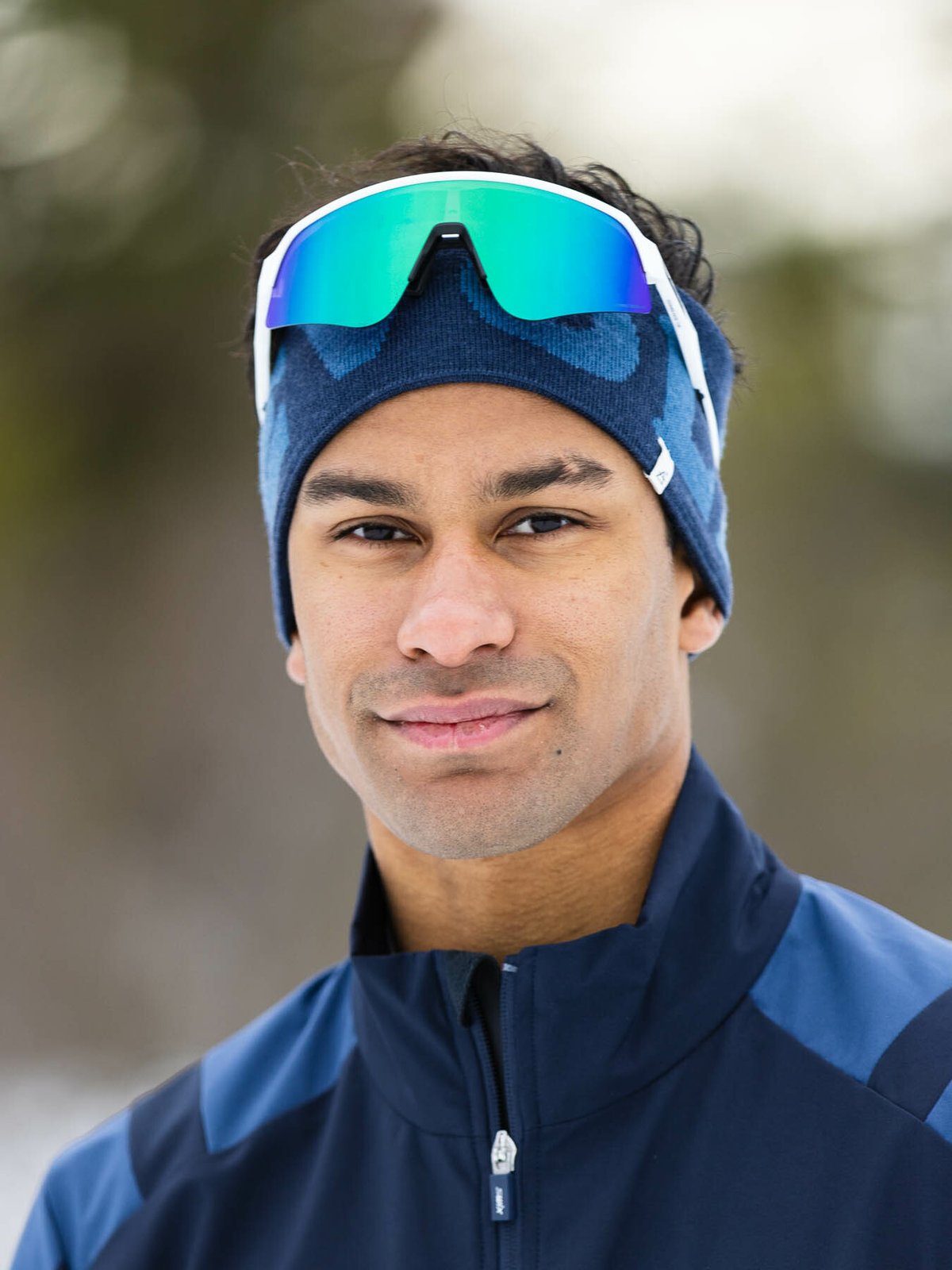 Devold Logo Merino Headband Night