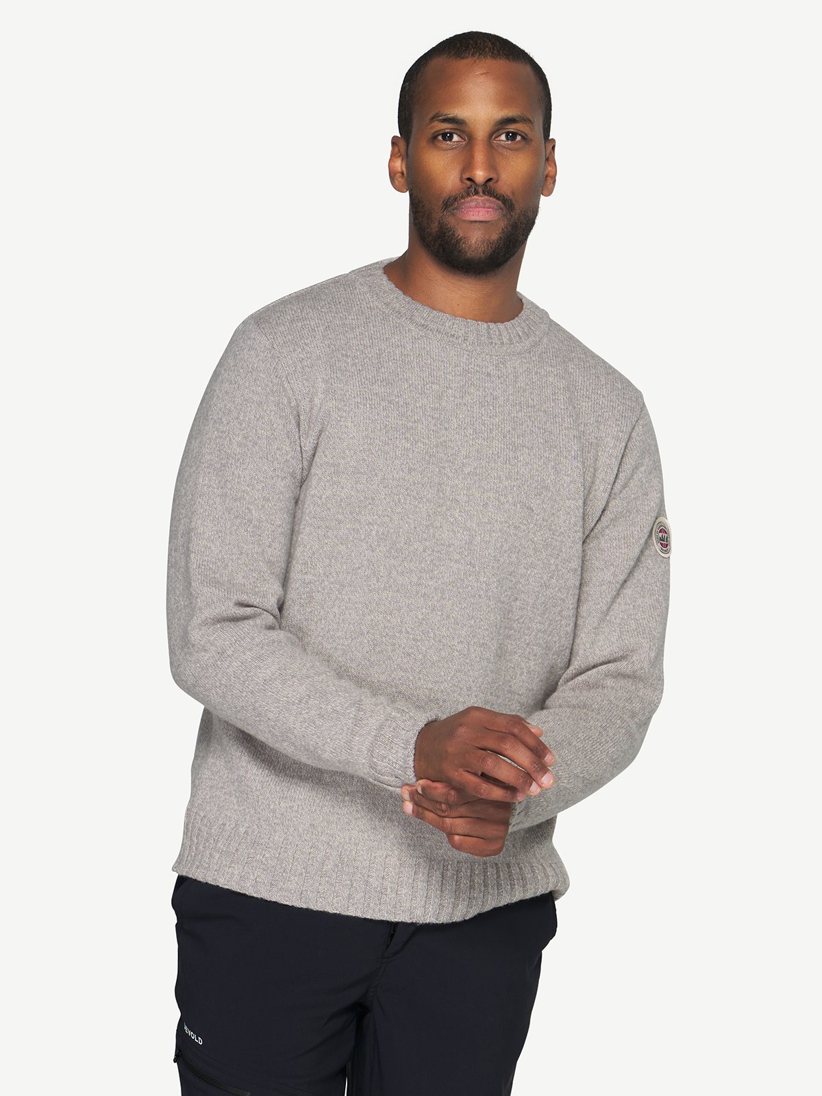 Devold Nansen Refined Sweater Grey Melange